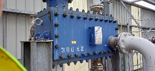 Stainless Steel 316L Alfa Laval CPK40-H-160Pls Compabloc Welded Plate Heat Exchanger