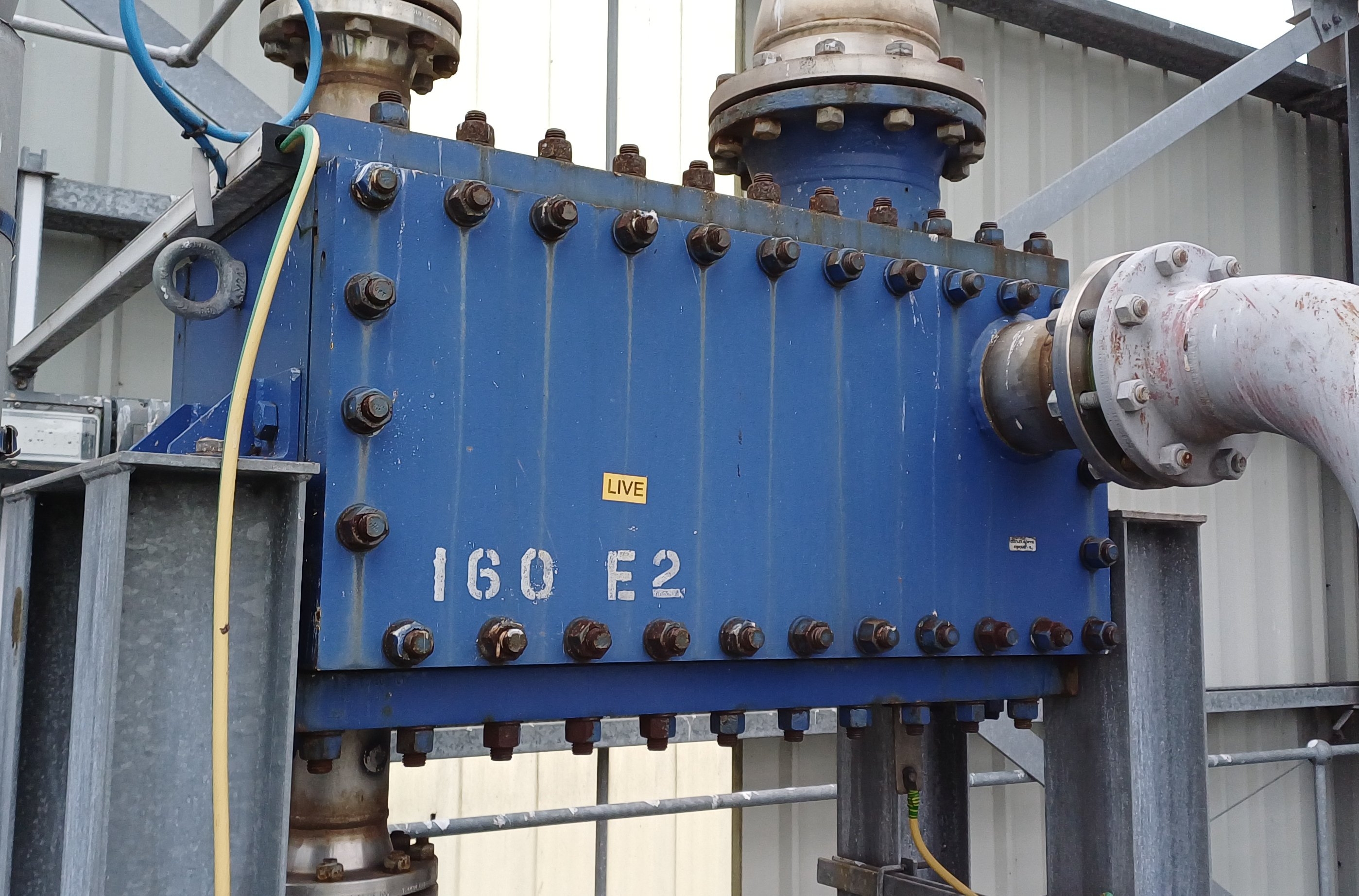 Stainless Steel 316L Alfa Laval CPK40-C-160Pls Compabloc Welded Plate Heat Exchanger - IPP# 248316