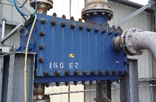 Stainless Steel 316L Alfa Laval CPK40-C-160Pls Compabloc Welded Plate Heat Exchanger