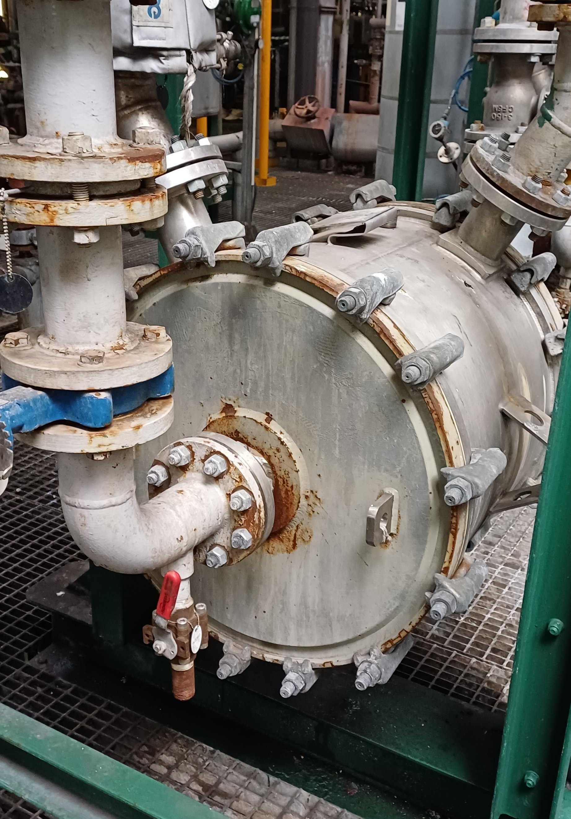 Stainless Steel 316L Alfa Laval AI.SHE LTL. 13S Spiral Heat Exchanger - IPP# 248321