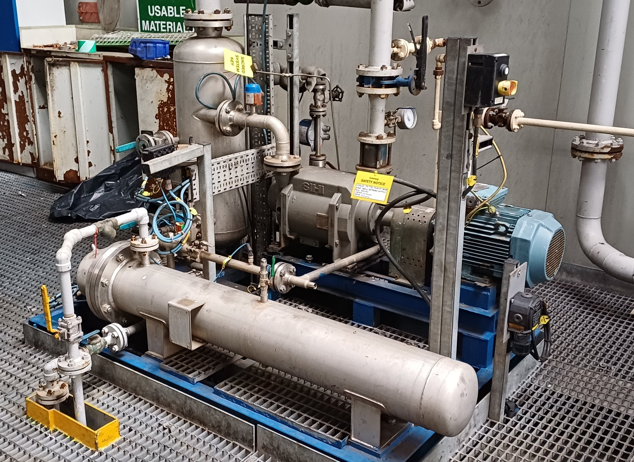 Stainless Steel 316L Sterling Fluid Systems LPHX 55312 AB AGE 0K 1 Vacuum Pump - IPP# 248327