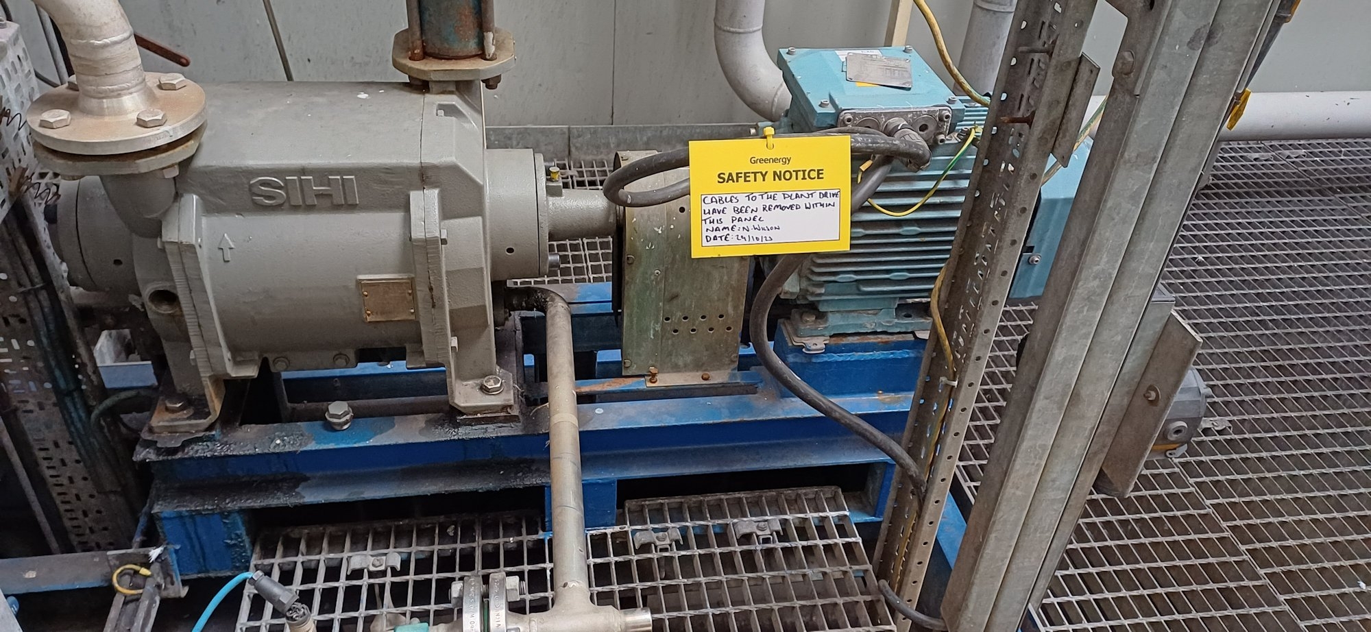 Stainless Steel 316L Sterling Fluid Systems LPHX 55312 AB AGE 0K 1 Vacuum Pump - IPP# 248327