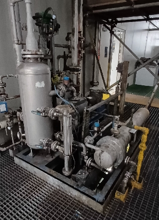 Stainless Steel 316L Sterling Fluid Systems LPHX 55312 AB AGE 0E 1 Vacuum Pump