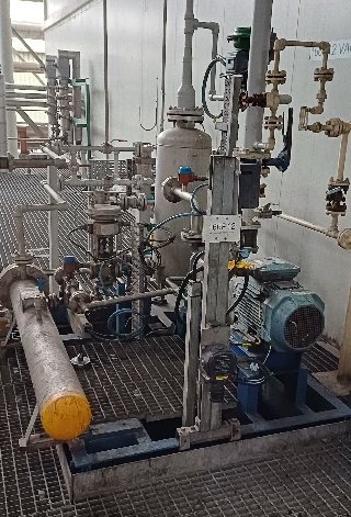 Stainless Steel 316L Sterling Fluid Systems LPHX 55312 AB AGE 0E 1 Vacuum Pump