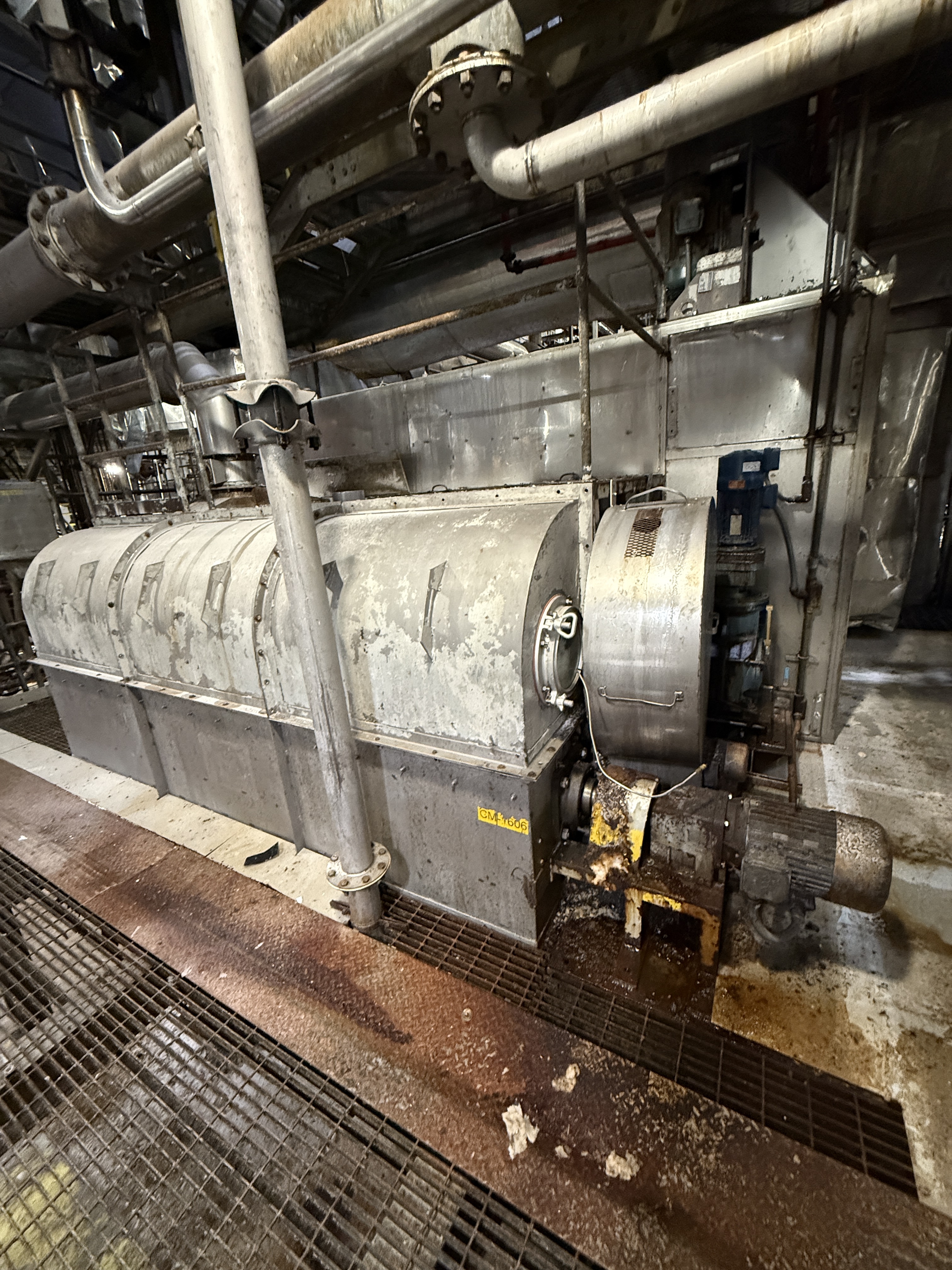 304 Stainless Steel Horizontal Plate Belt Dryer with Polymerizer - IPP# 249013