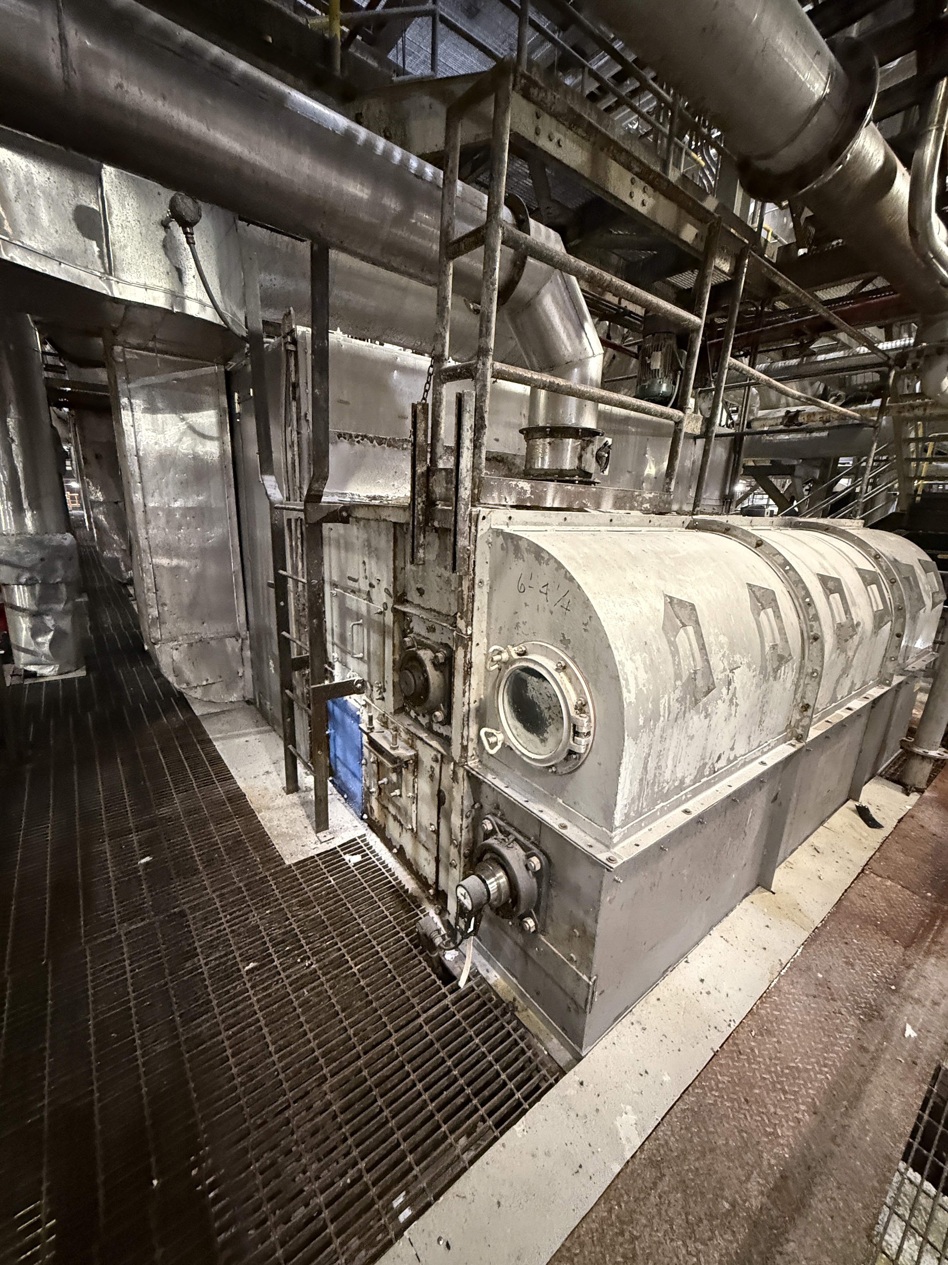 304 Stainless Steel Horizontal Plate Belt Dryer with Polymerizer - IPP# 249013