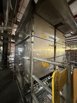970 ft2 Stainless Steel Baghouse Dust Collector