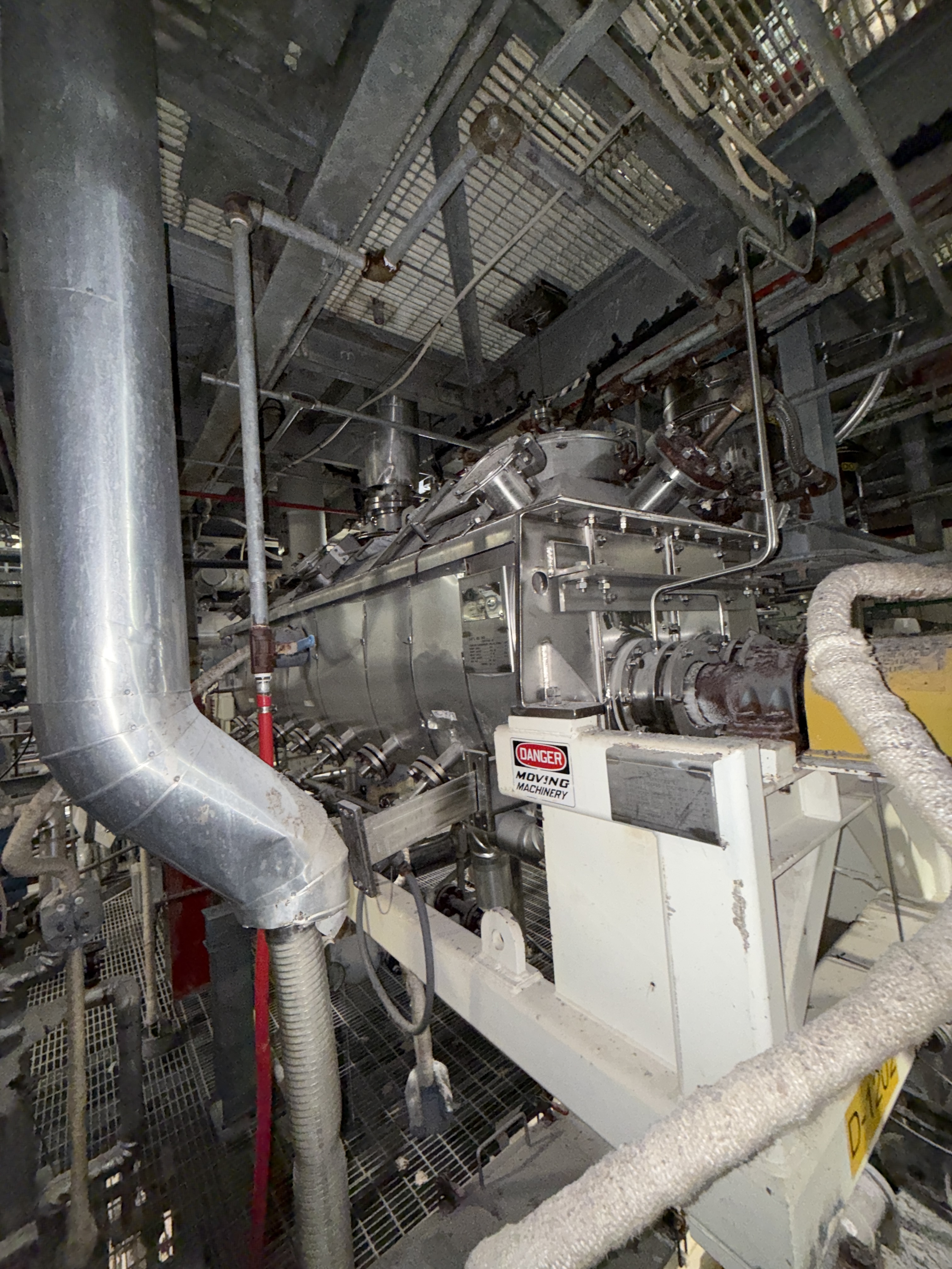 150 ft2 Stainless Steel 316L NPD-4.3W-150 Nara Paddle Dryer - IPP# 249015