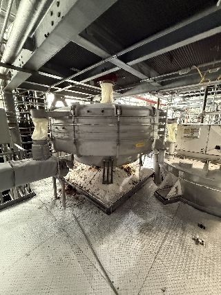 120" diameter Stainless Steel Screener Separator