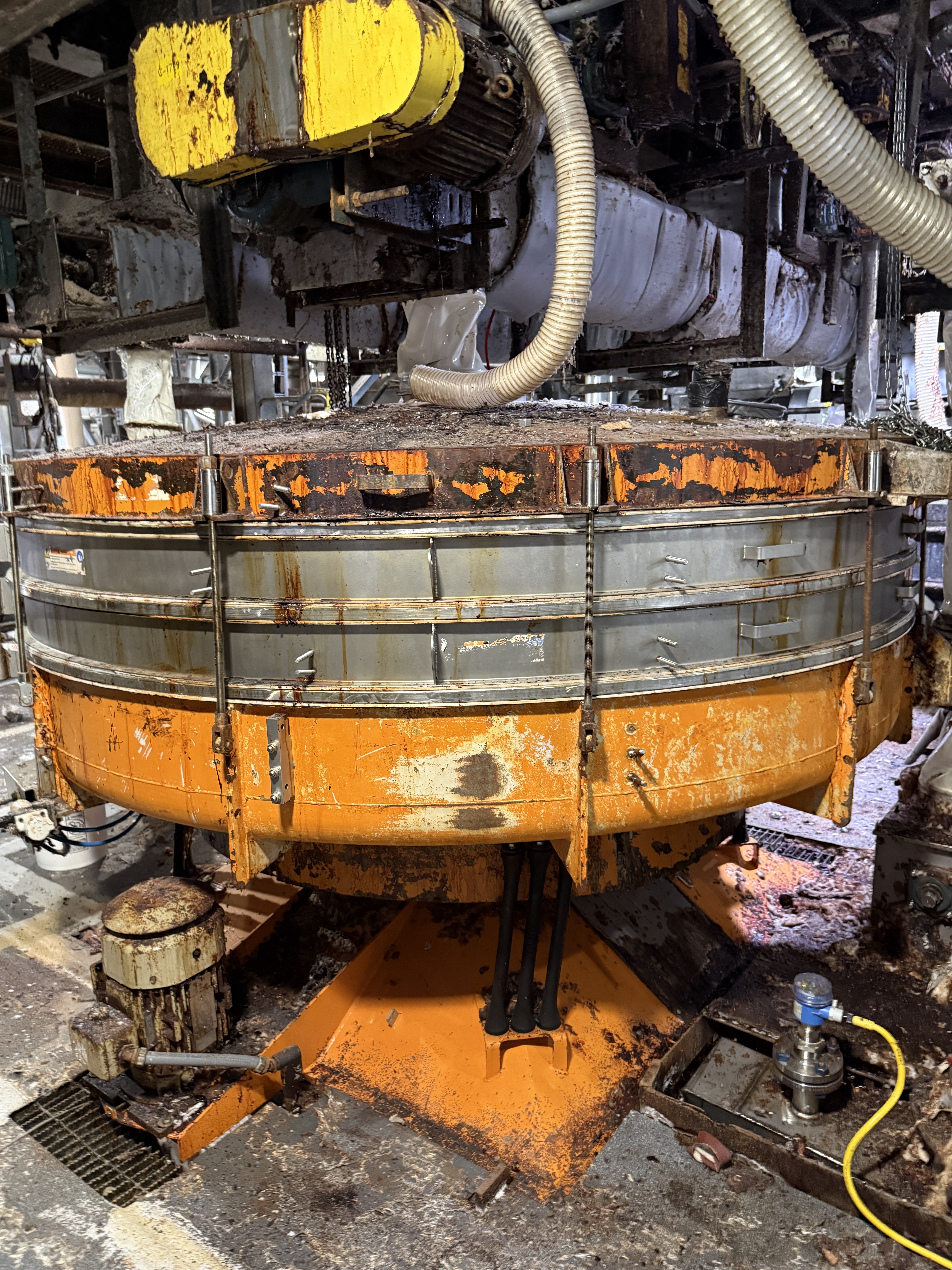 120" diameter Stainless Steel Screener Separator - IPP# 249022