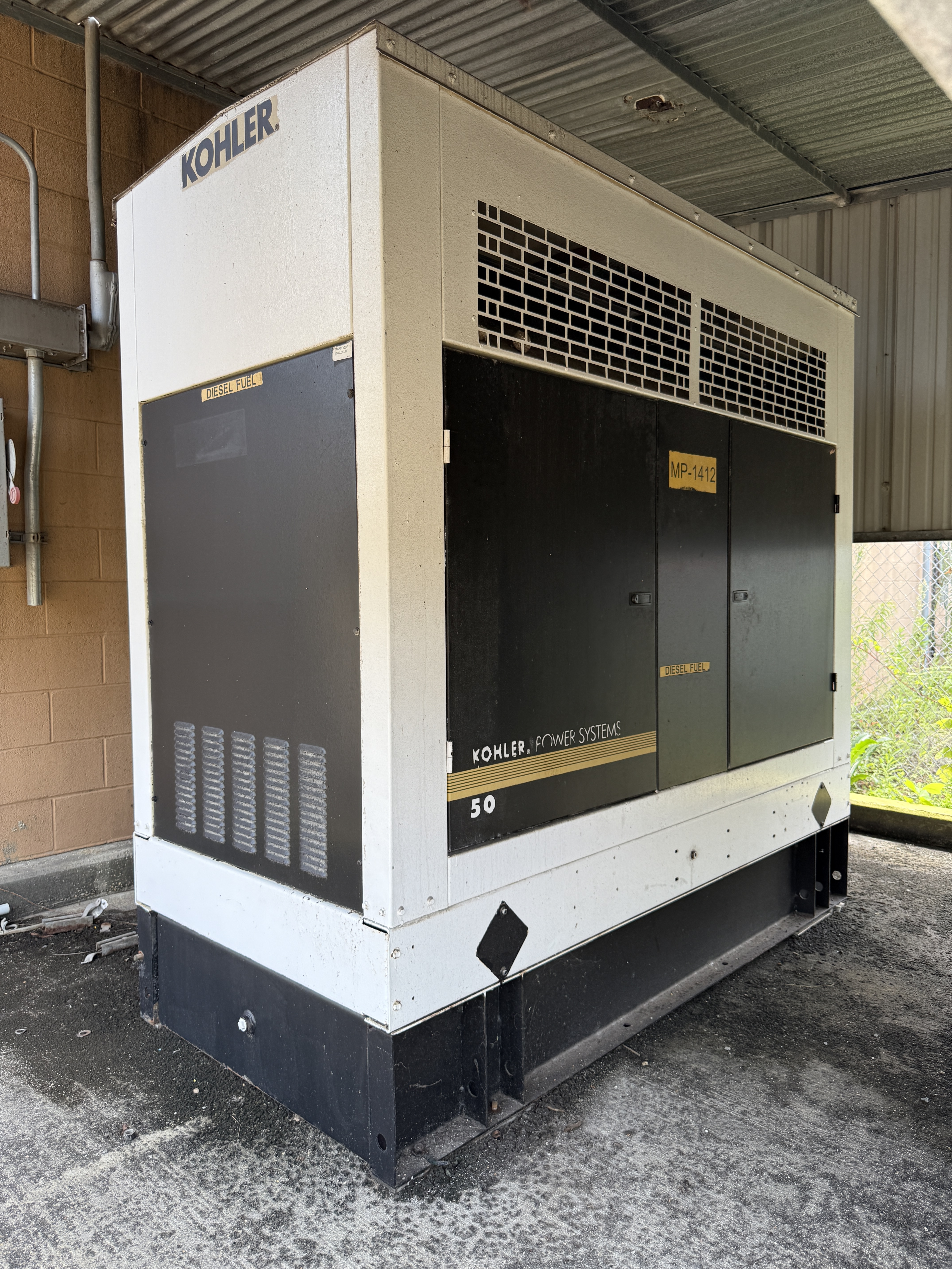 Kohler 50REOZJB Diesel Power Generator - IPP# 249213