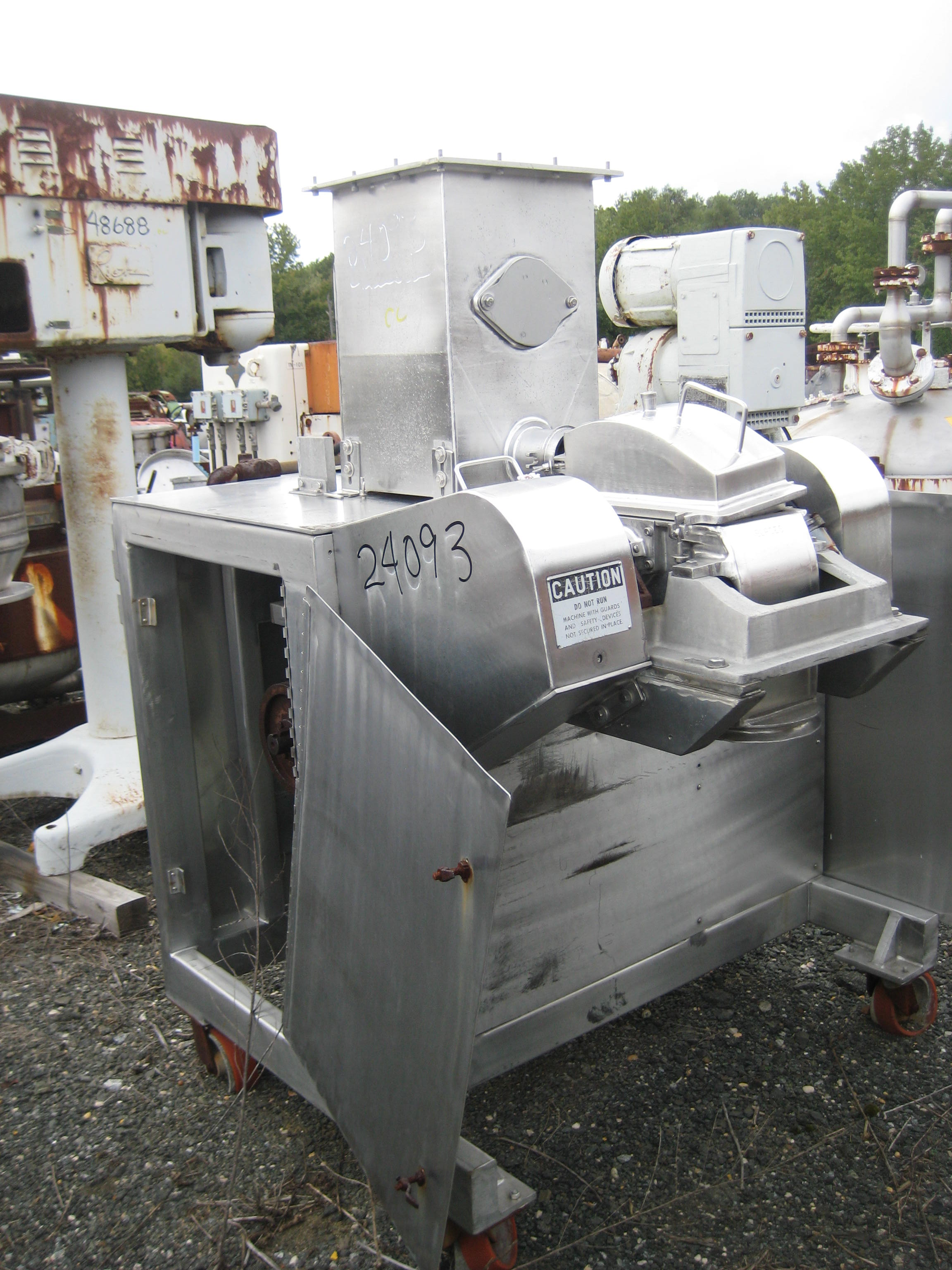 Stainless Steel 304 Fitzpatrick D Hammer Pulverizer - IPP# 24093