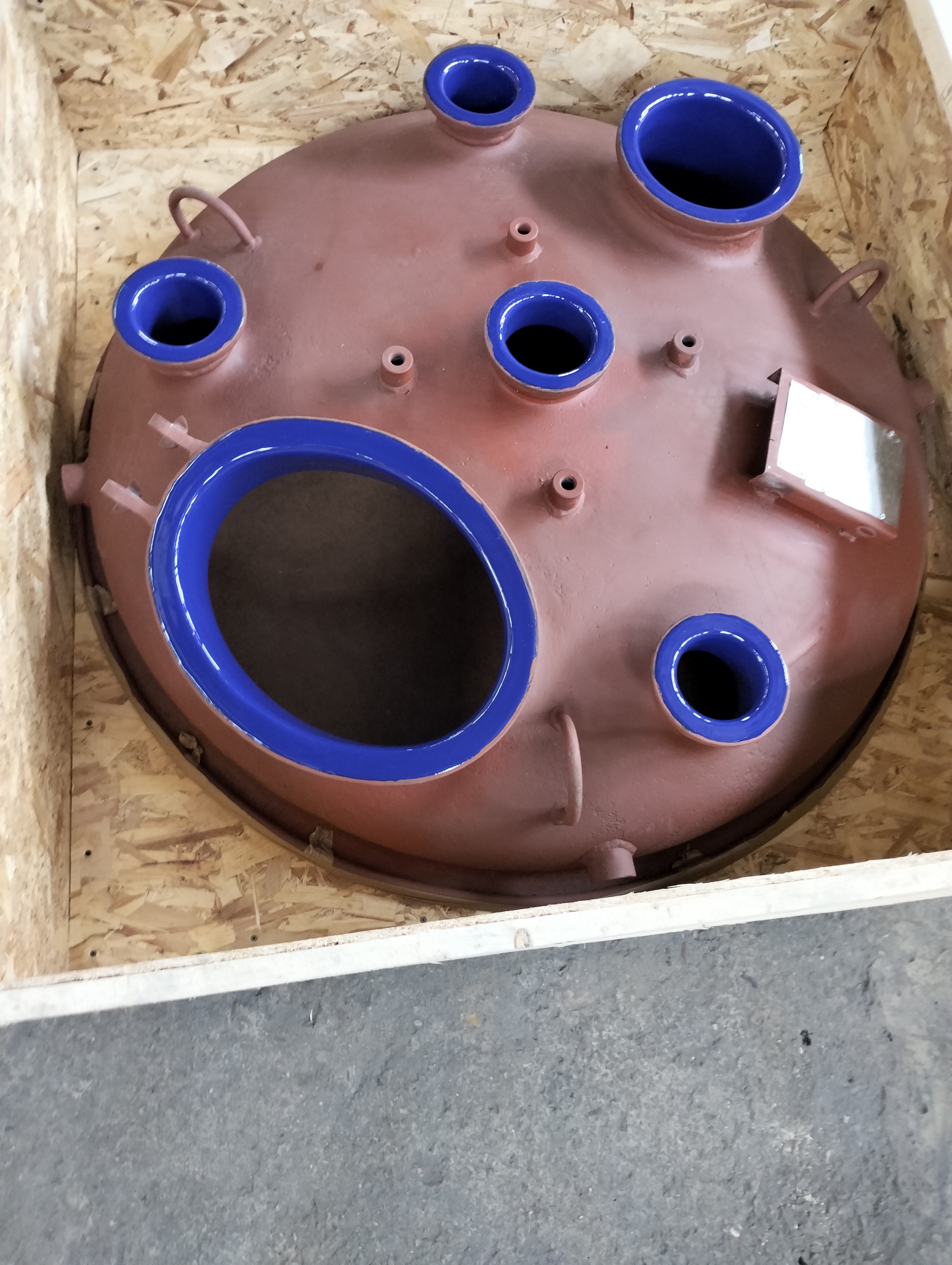 Glasslined Pfaudler Main Cover Glass Lined Parts - IPP# 240043