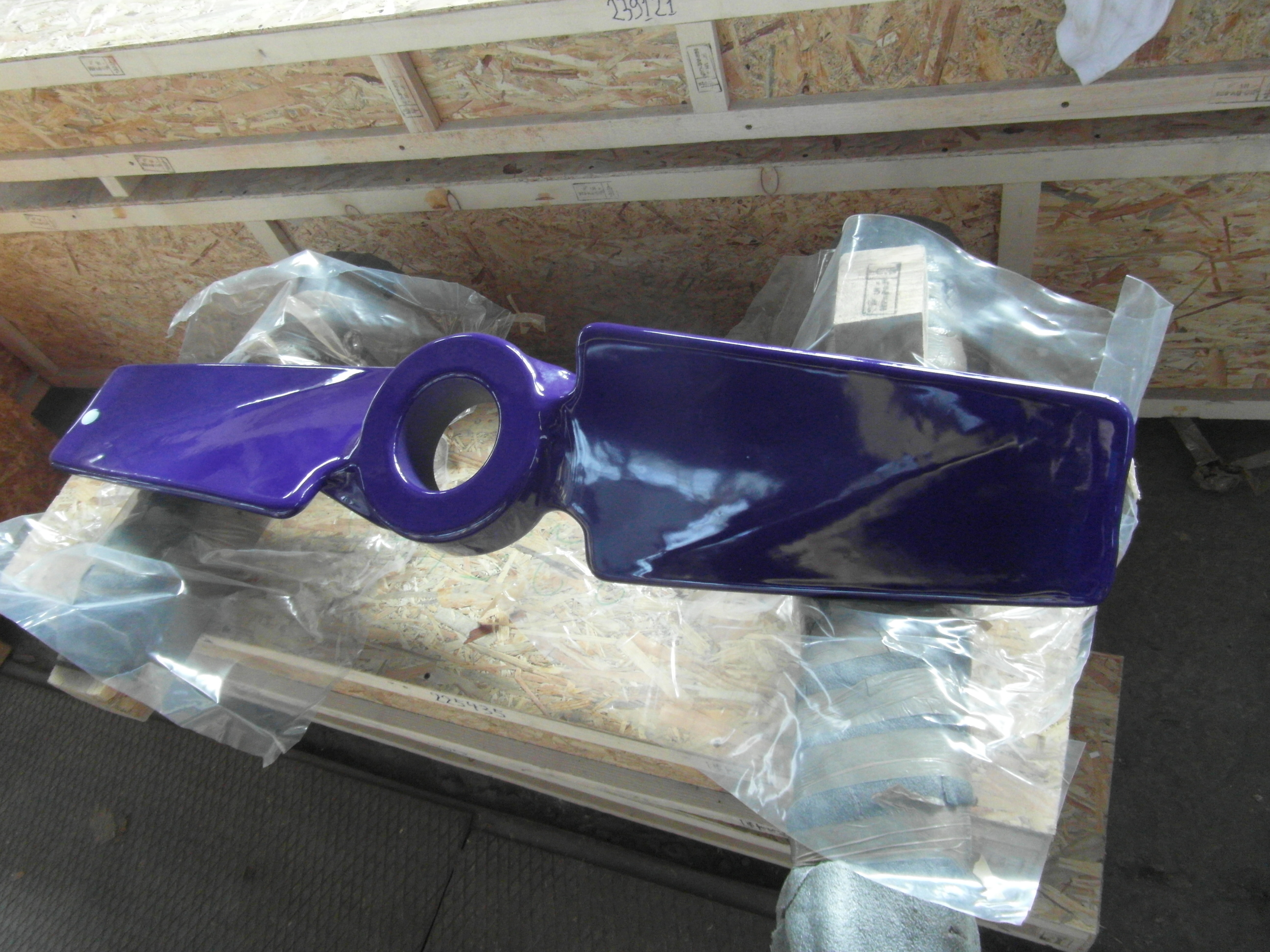 Glasslined Cryo-Lock Blades Glass Lined Parts - IPP# 240422