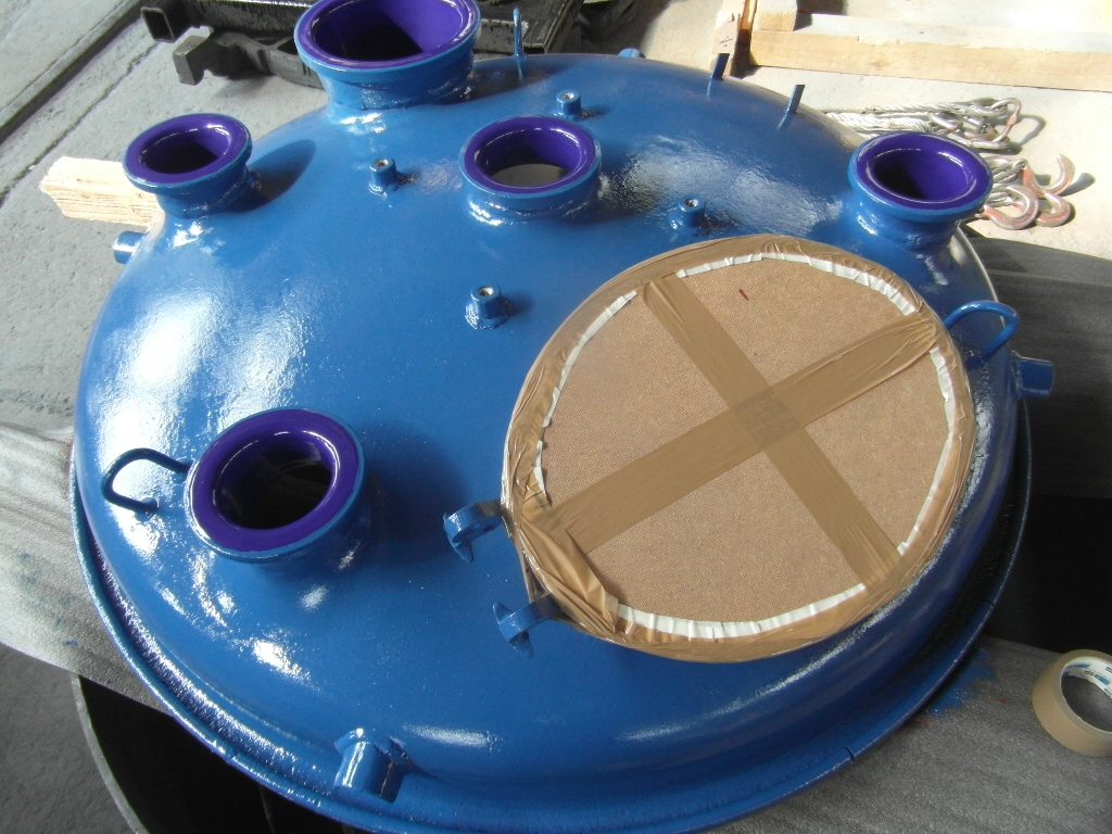Glasslined  Main Cover Glass Lined Parts - IPP# 240668