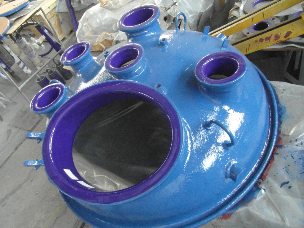  Glasslined Main Cover Glass Lined Parts 757.1 L (200 gallons) For Sale - IPP# 240615