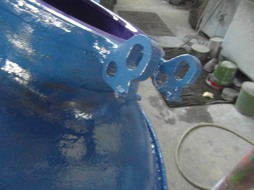  Glasslined Main Cover Glass Lined Parts 757.1 L (200 gallons) For Sale - IPP# 240615
