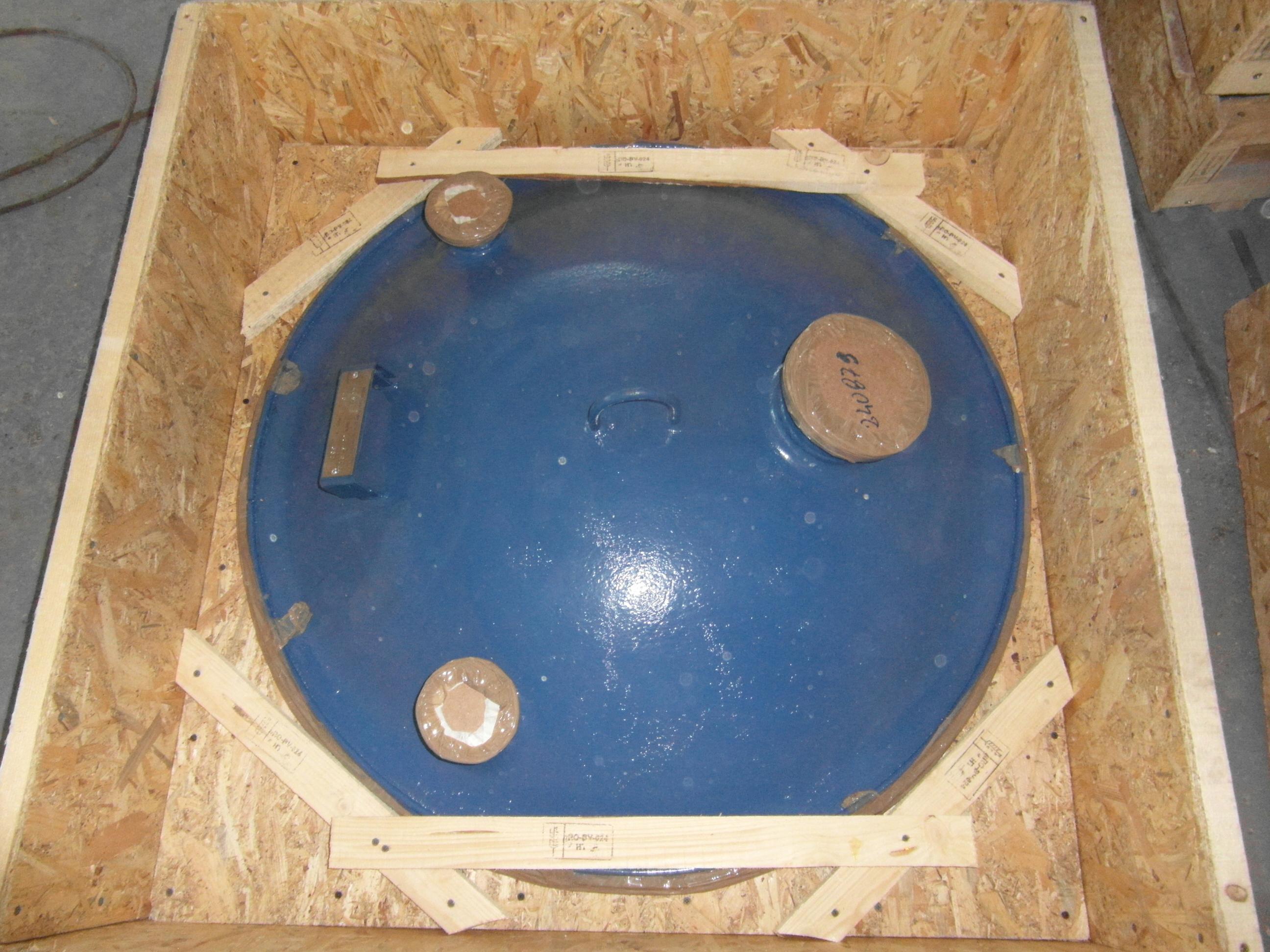  Tank Cover Glass Lined Parts 757 L (200 gallons) Glasslined For Sale - IPP# 240879