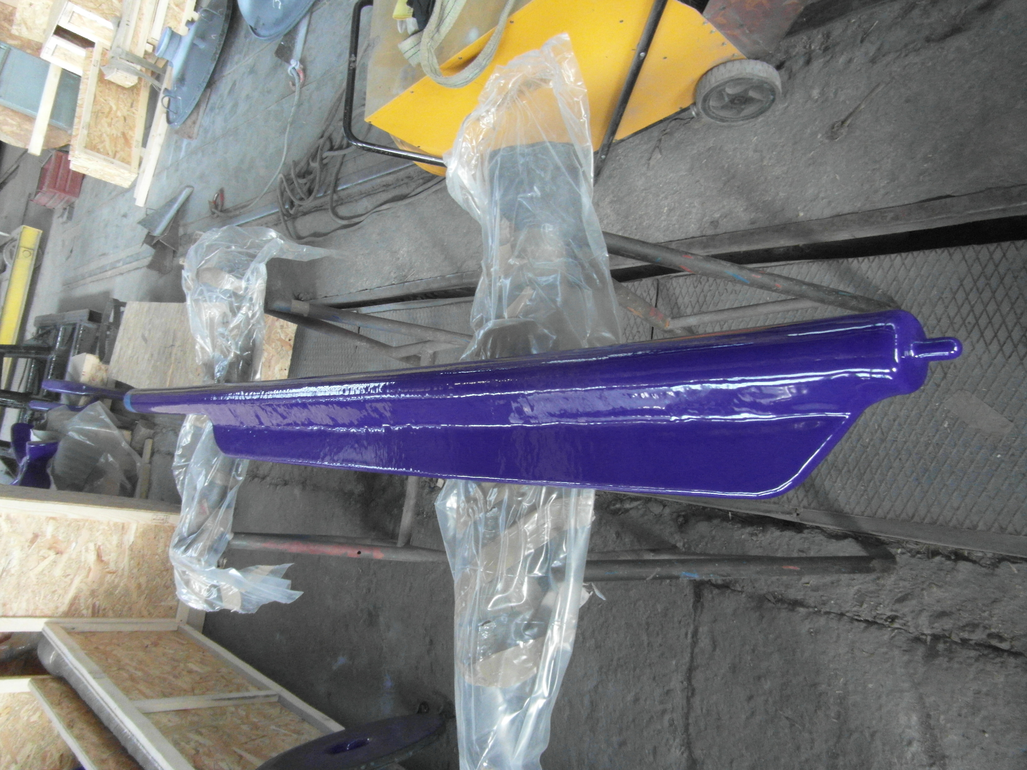 Glasslined Pfaudler Fin Baffle Baffle Glass Lined Parts - IPP# 240882