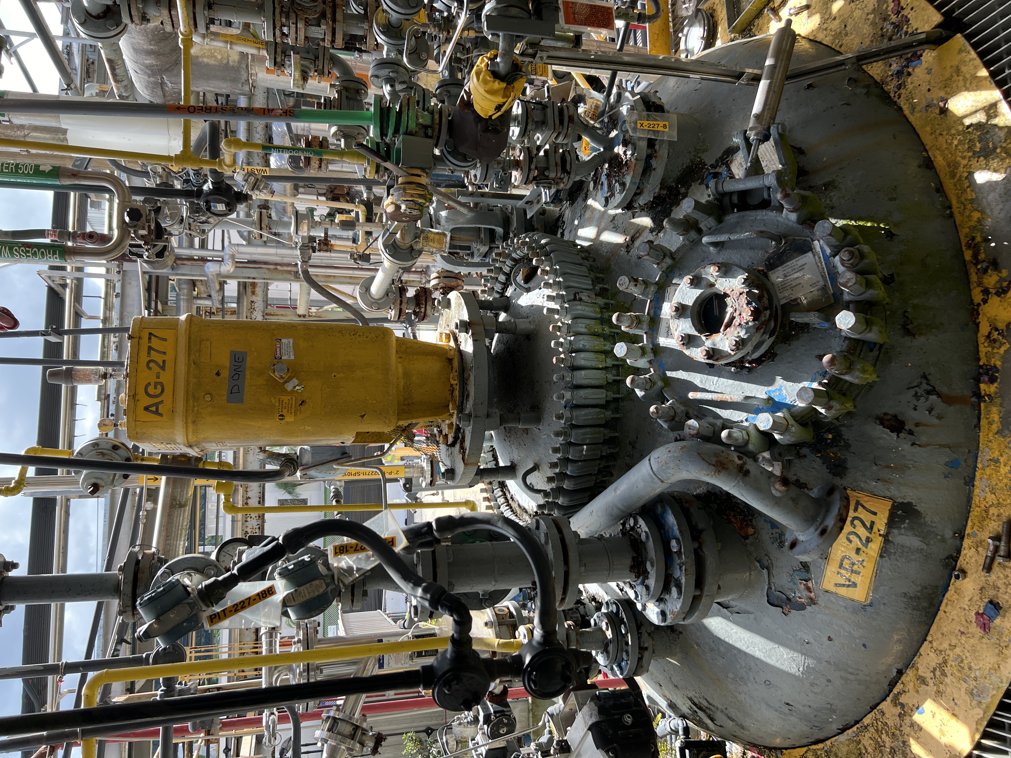 Reactor Batch-Type Agitated  Glasslined DeDietrich SA - IPP# 241069