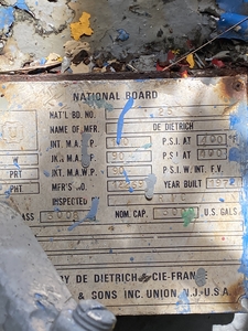 Reactor Batch-Type Agitated  Glasslined DeDietrich SA - IPP# 241069