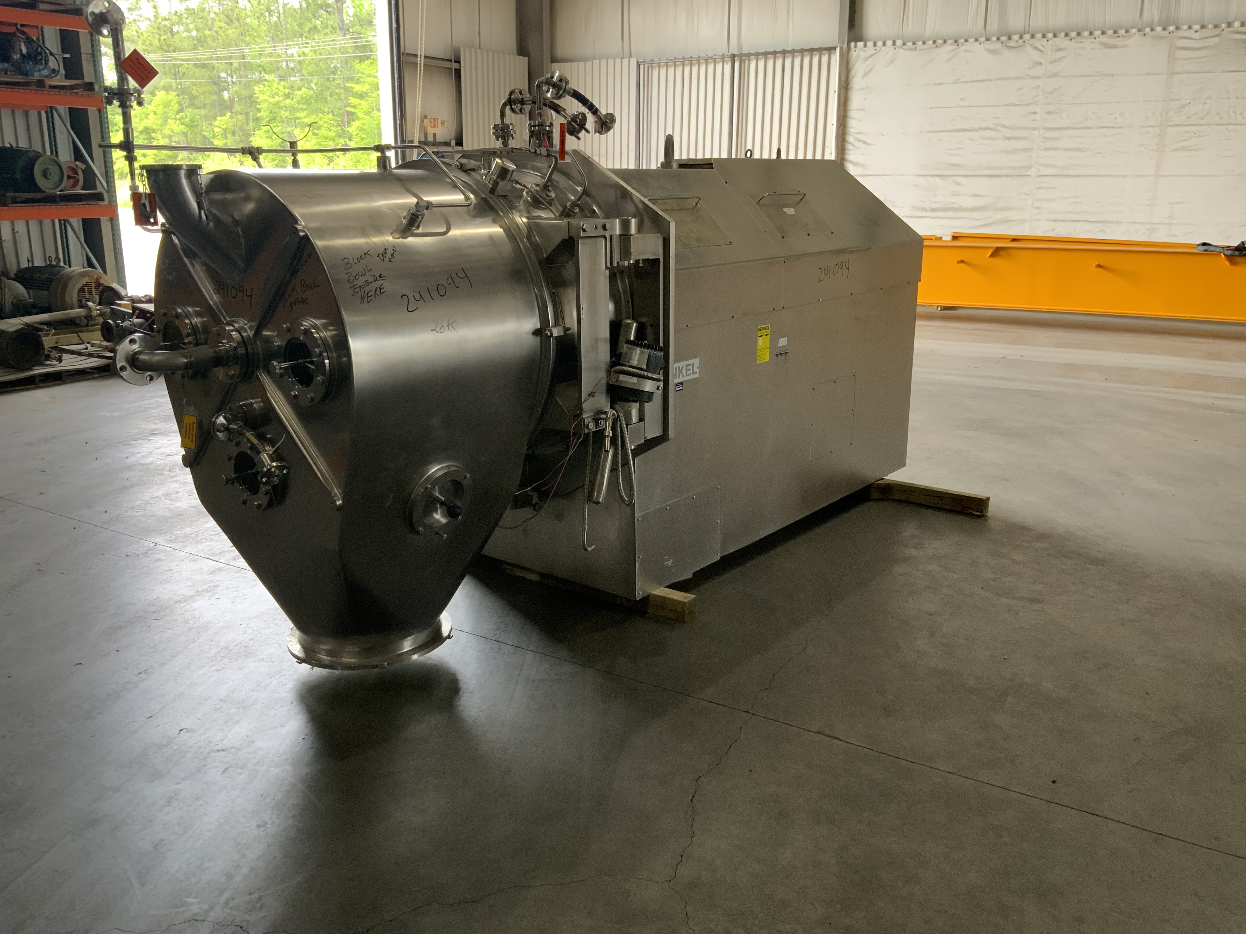 Hastelloy - C22 Heinkel HF800.1 Centrifuge-Inverting Filter - IPP# 241094