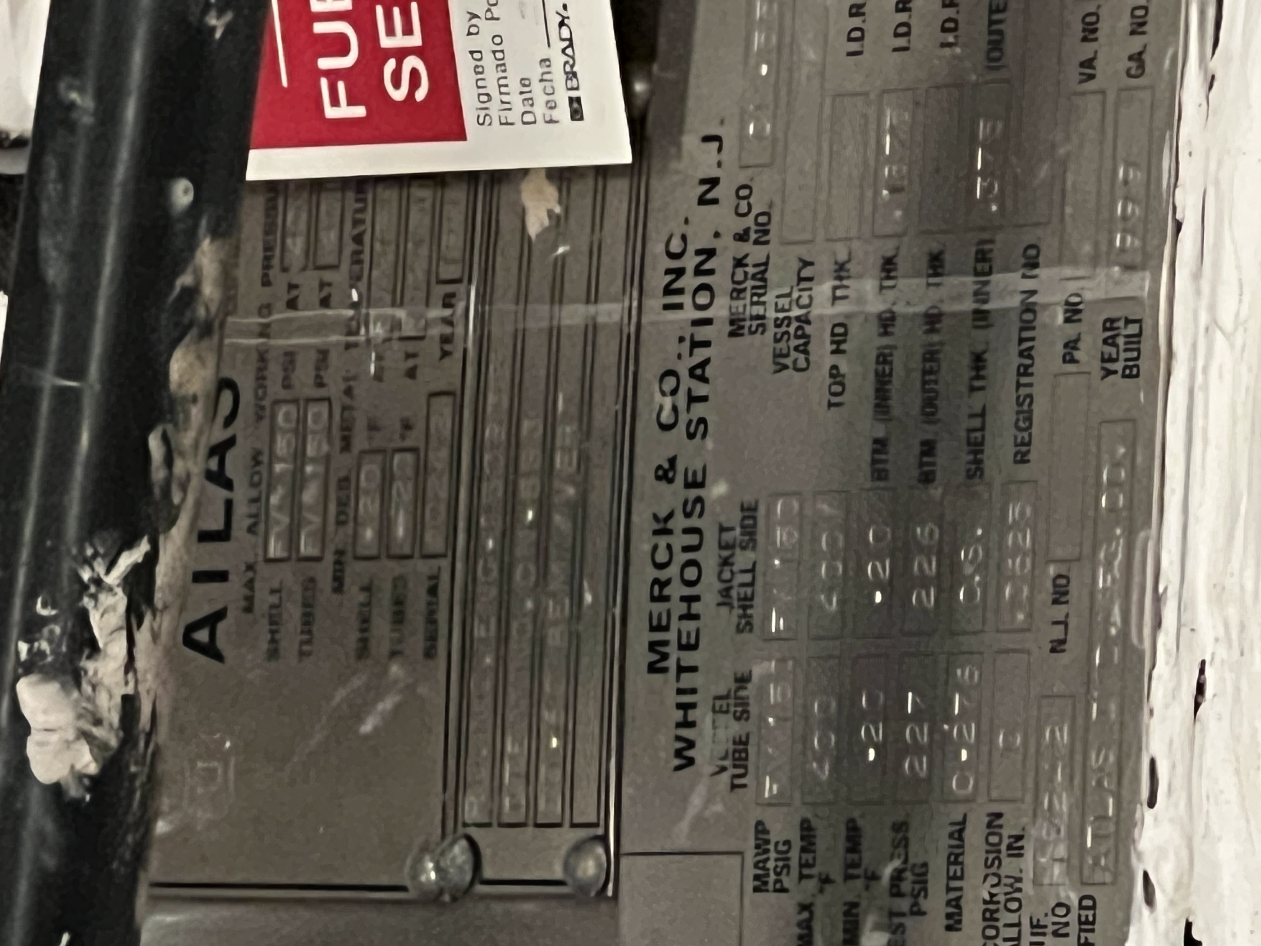 Hastelloy - Other Clad Shell and Tube Heat Exchanger - IPP# 241037