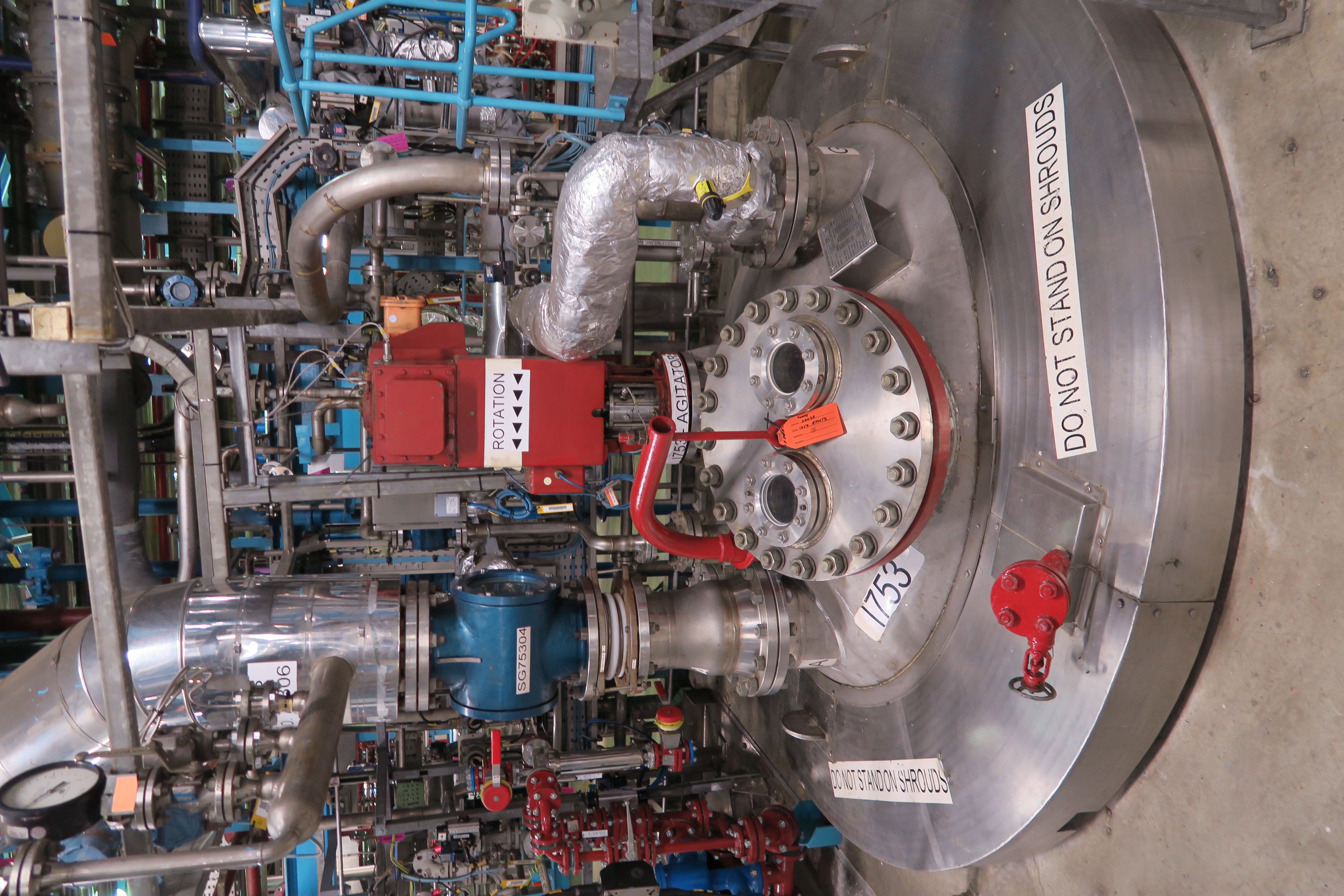 Stainless Steel 316L James Bendall & Sons Ltd Batch-Type Agitated Reactor - IPP# 242470