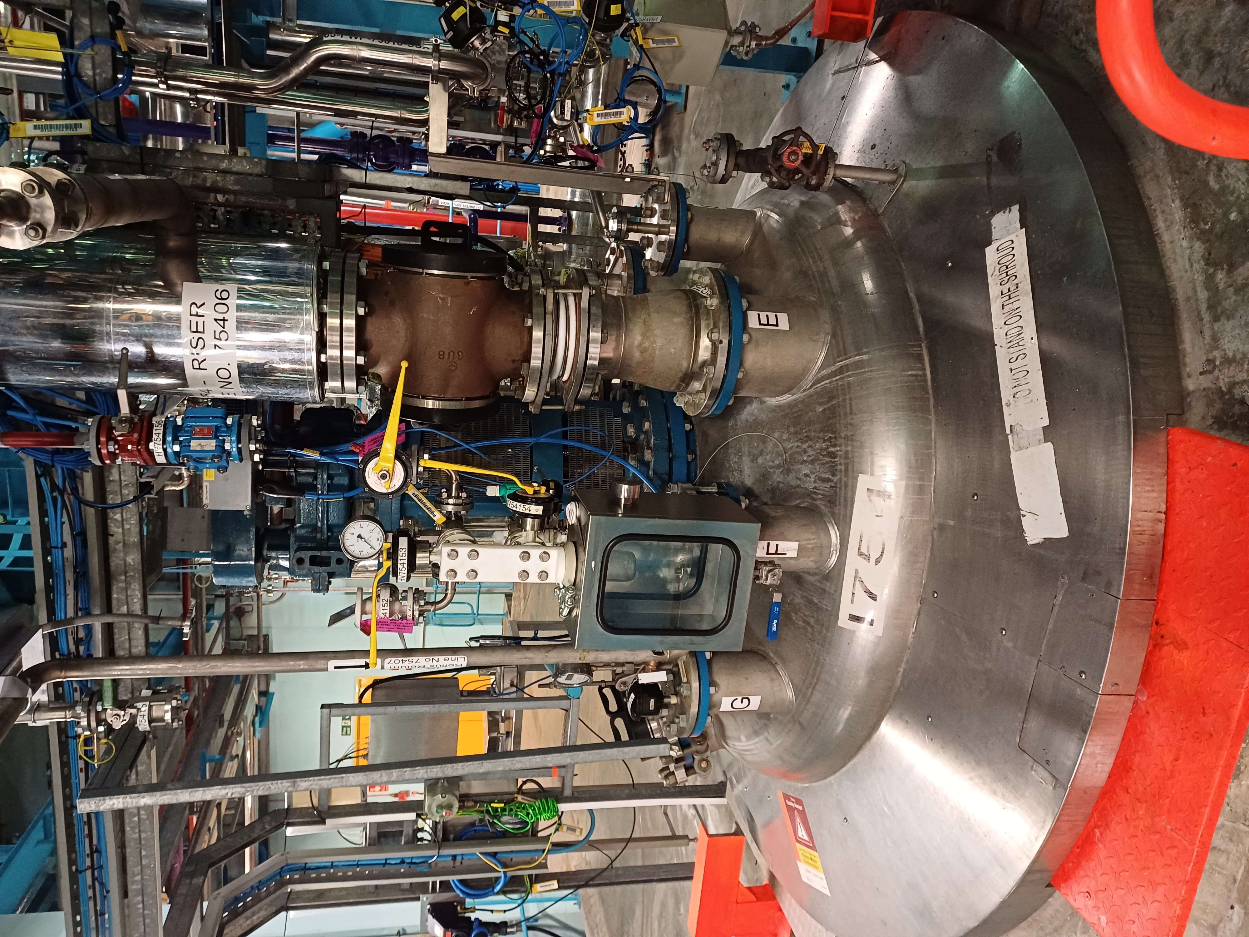 Stainless Steel 316L Robert Sanderson & Sons Ltd Batch-Type Agitated Reactor