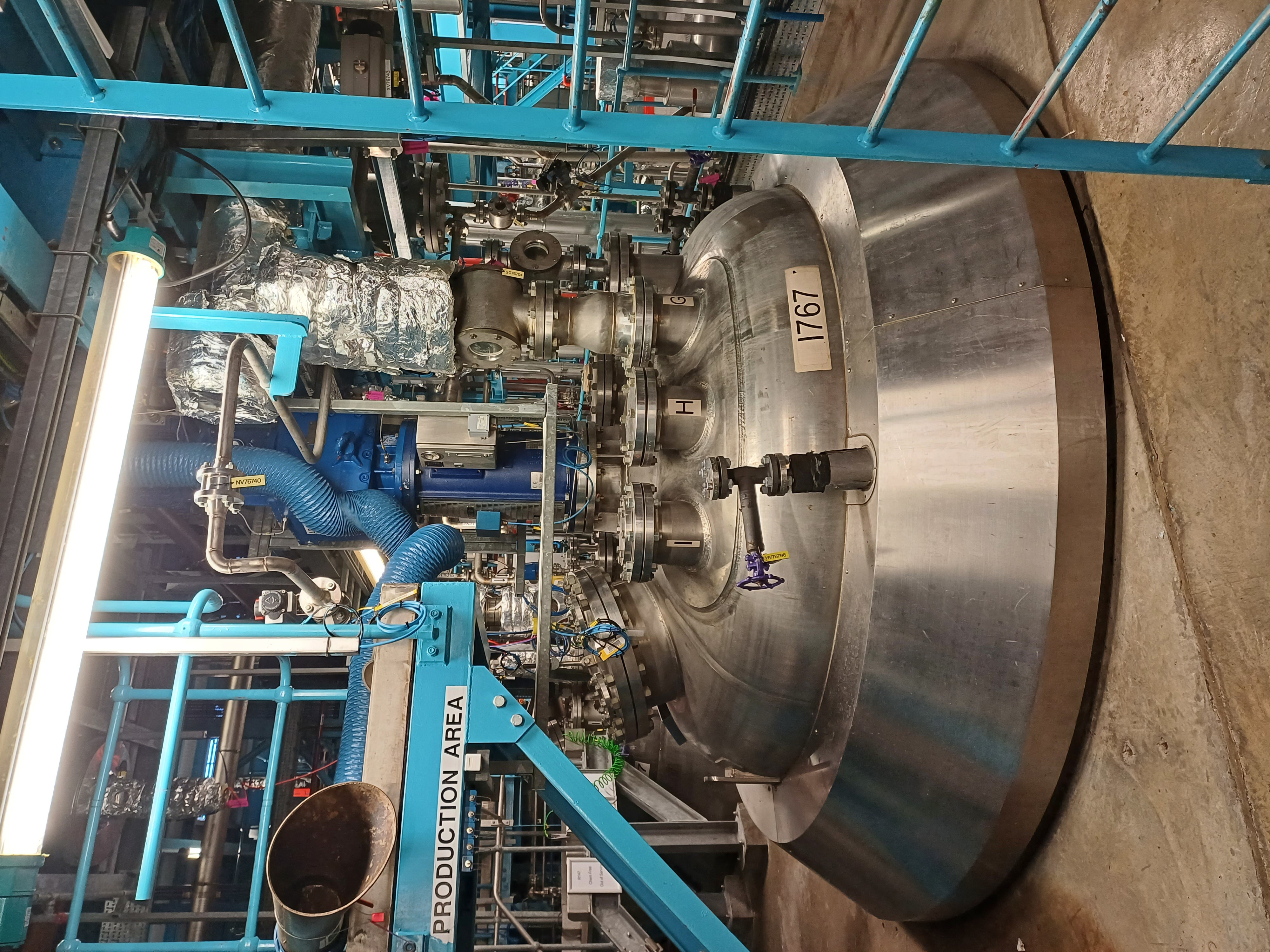 Stainless Steel 316L Sinclair Stainless Fabrications LTD. Batch-Type Agitated Reactor - IPP# 242492