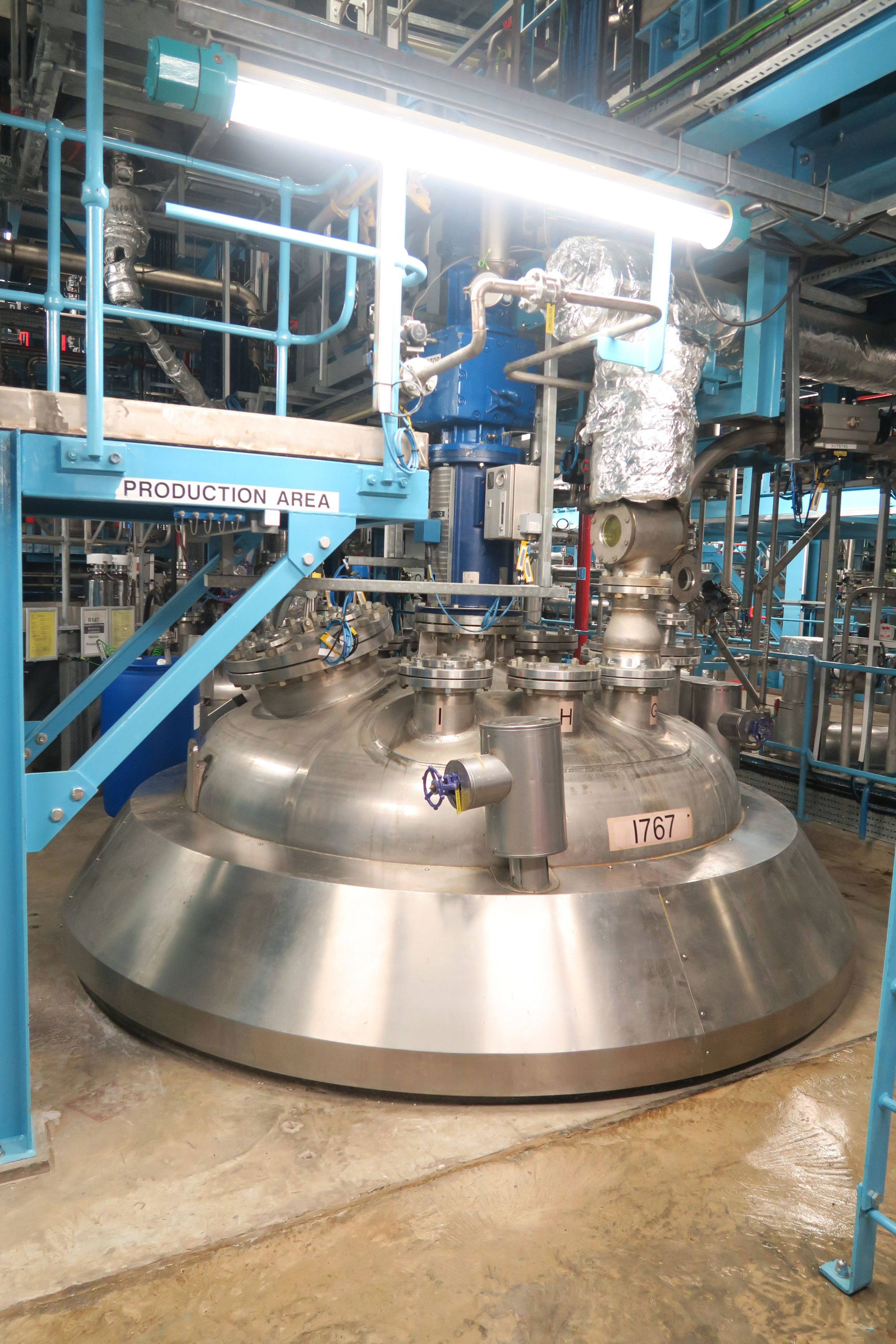 Stainless Steel 316L Sinclair Stainless Fabrications LTD. Batch-Type Agitated Reactor - IPP# 242492