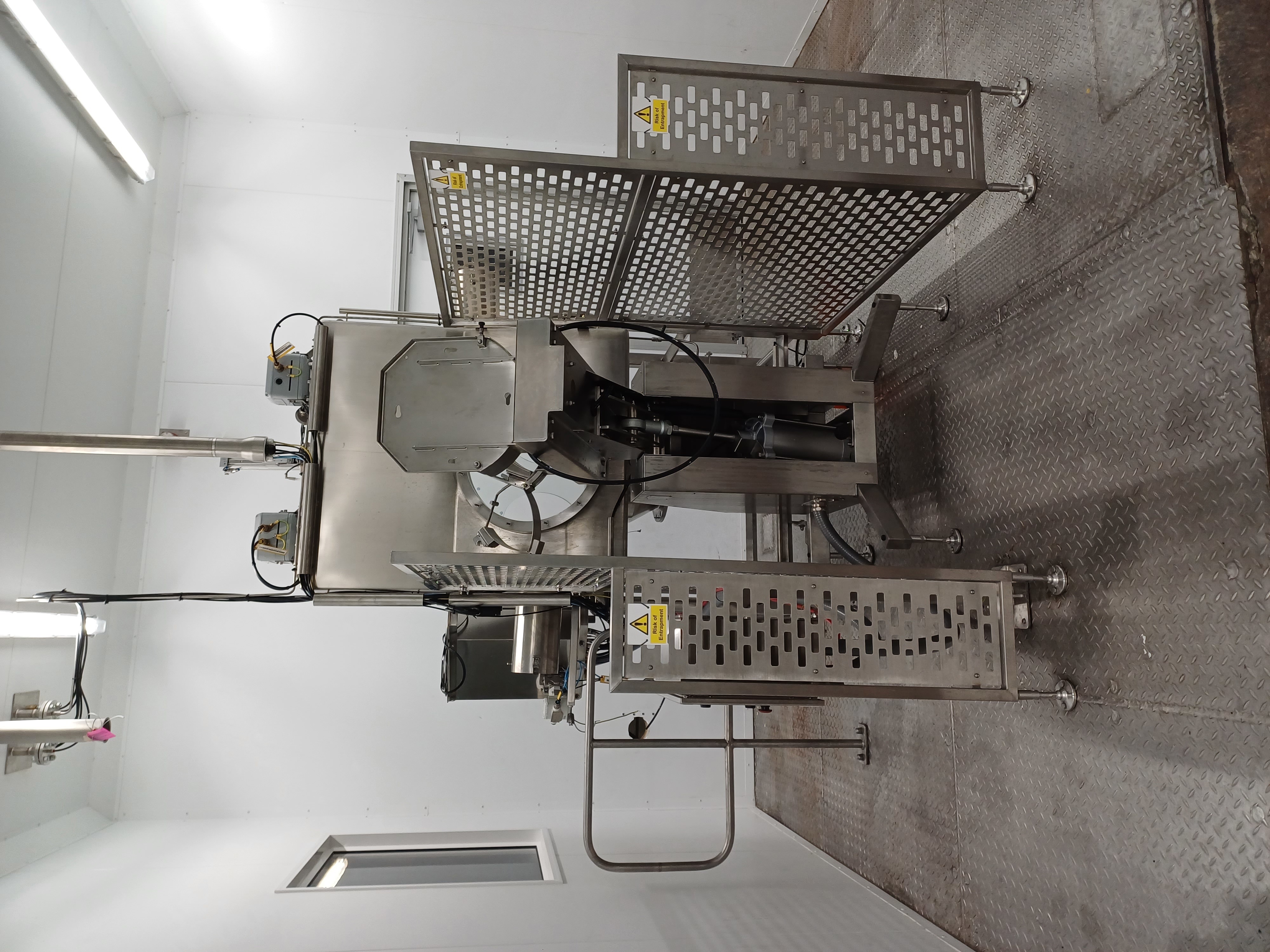 Stainless Steel 316L DEC ISOTUBE isolator glovebox & drum discharge unit with drum tipper drum dumper- Pharma - IPP# 242574