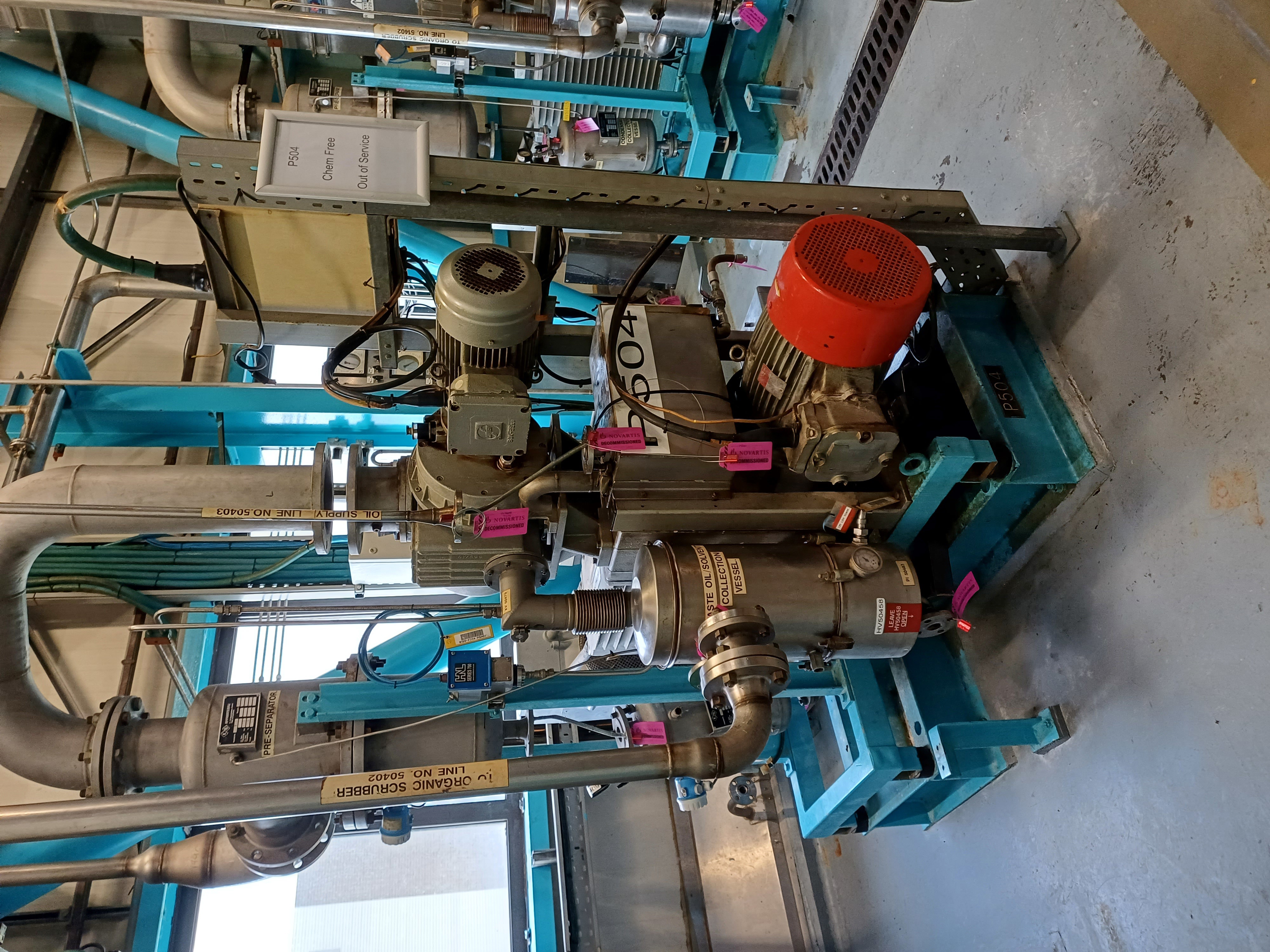 Stainless Steel Other Rietschie VWZ-252 (80) P 101910-8000 Pump-Vacuum - IPP# 242584