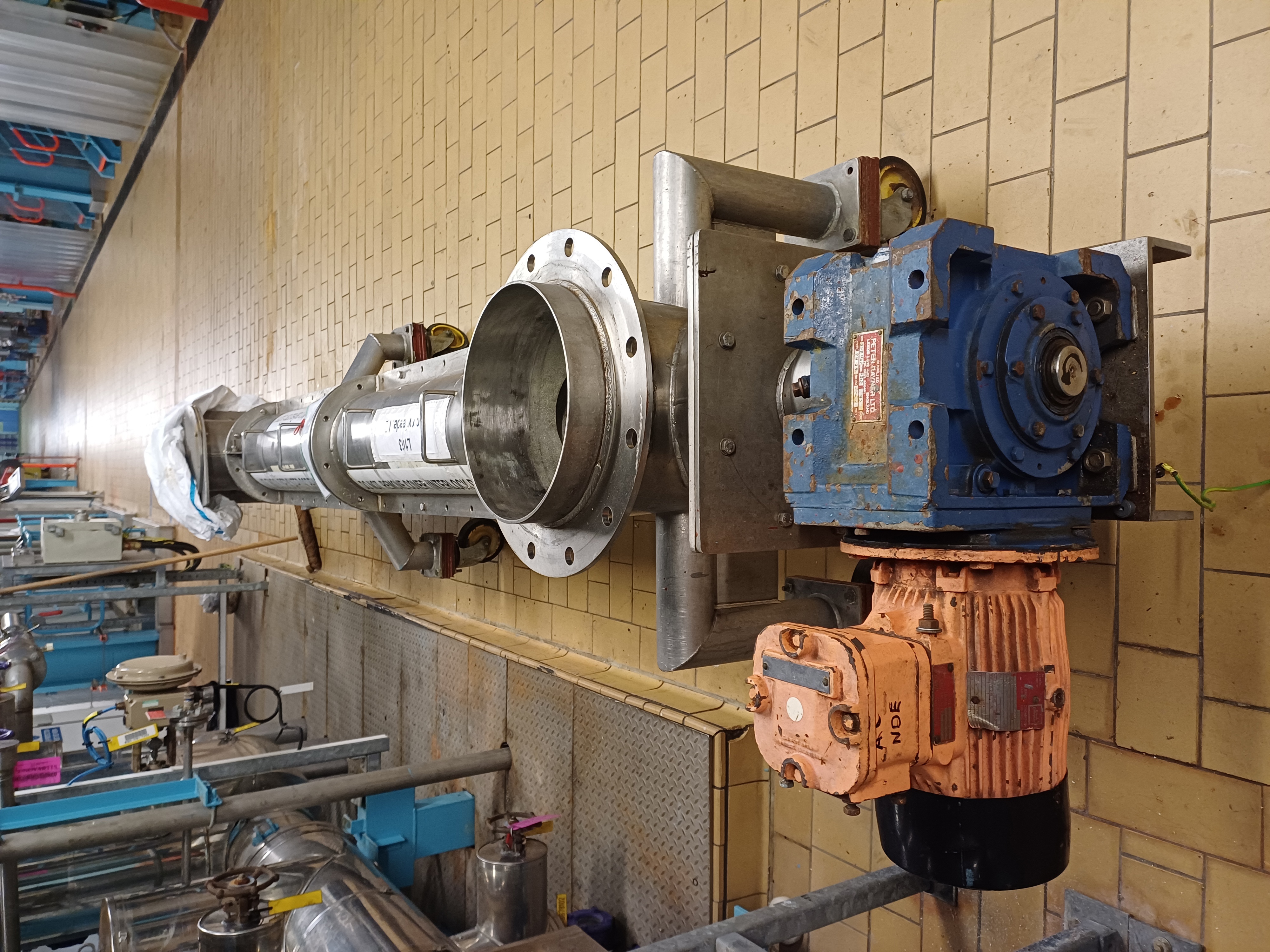 Stainless Steel 316L Ajax Equipment Bolton Ltd Screw Feeder - IPP# 242528