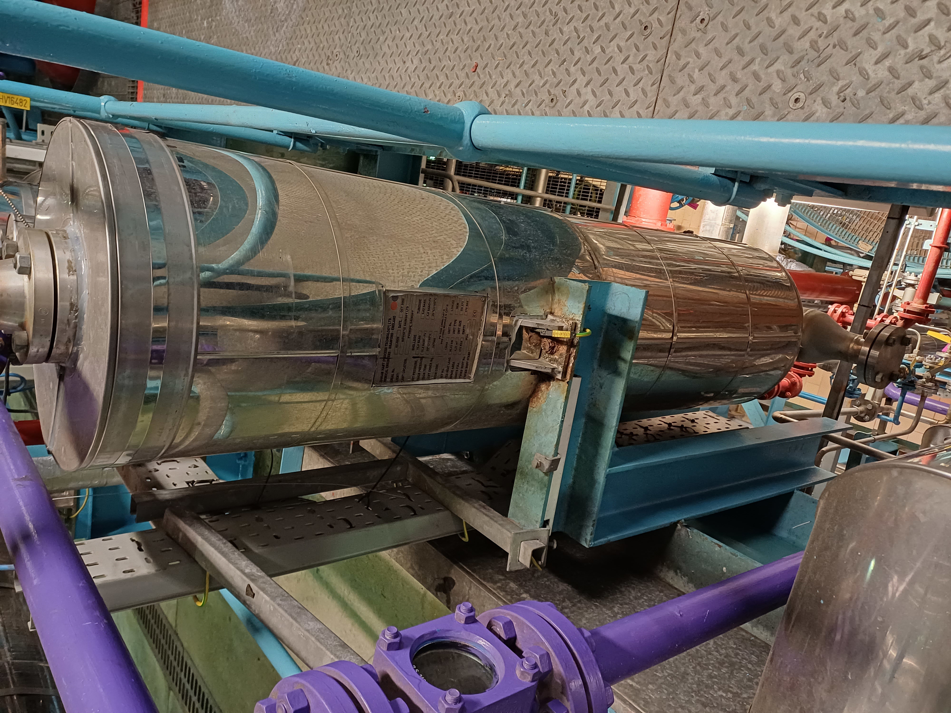 Stainless Steel 316L Graham Hart Ltd BEM Shell and Tube Heat Exchanger - IPP# 242531