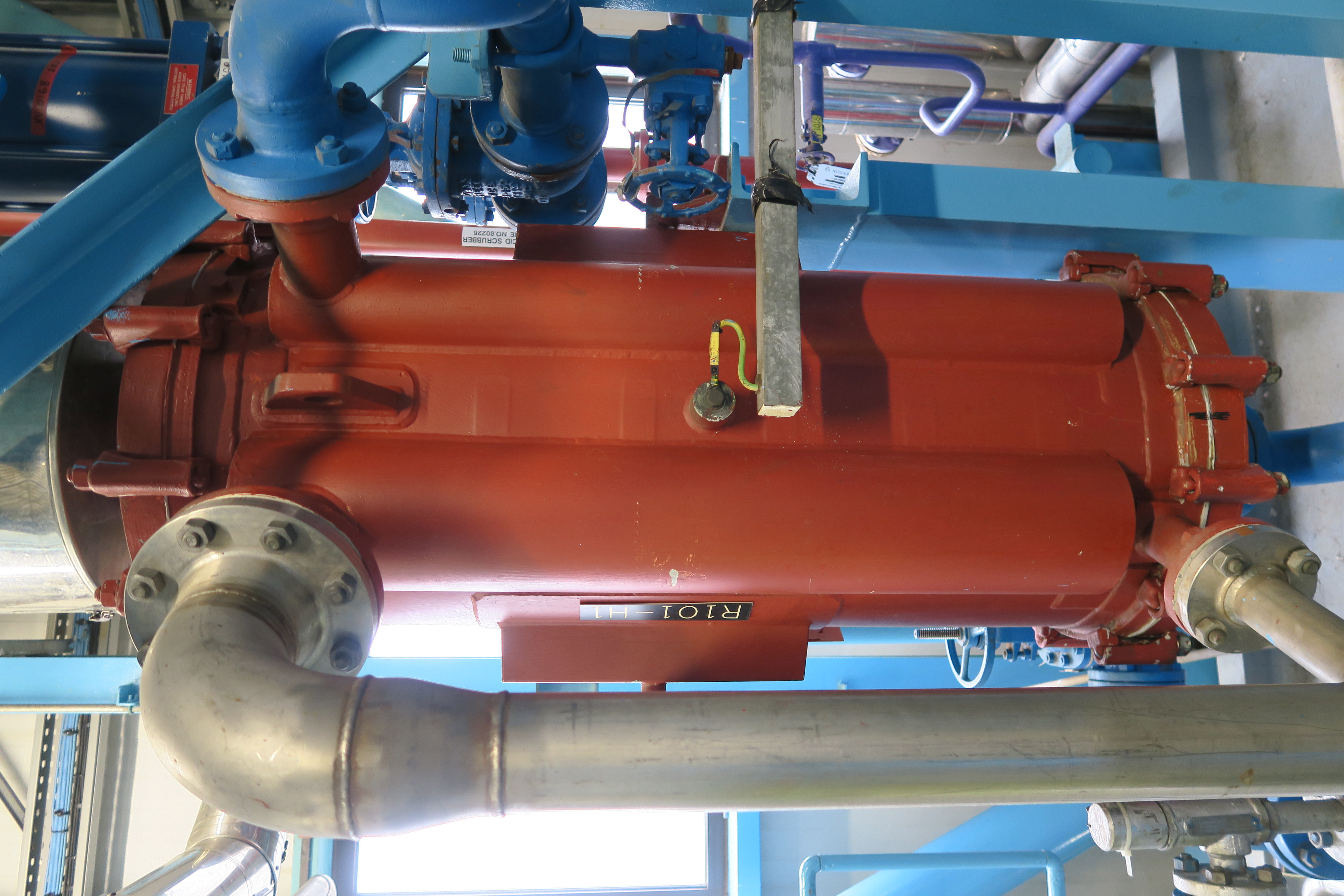 Stainless Steel 316L Alfa Laval IIIV Spiral Heat Exchanger - IPP# 242604