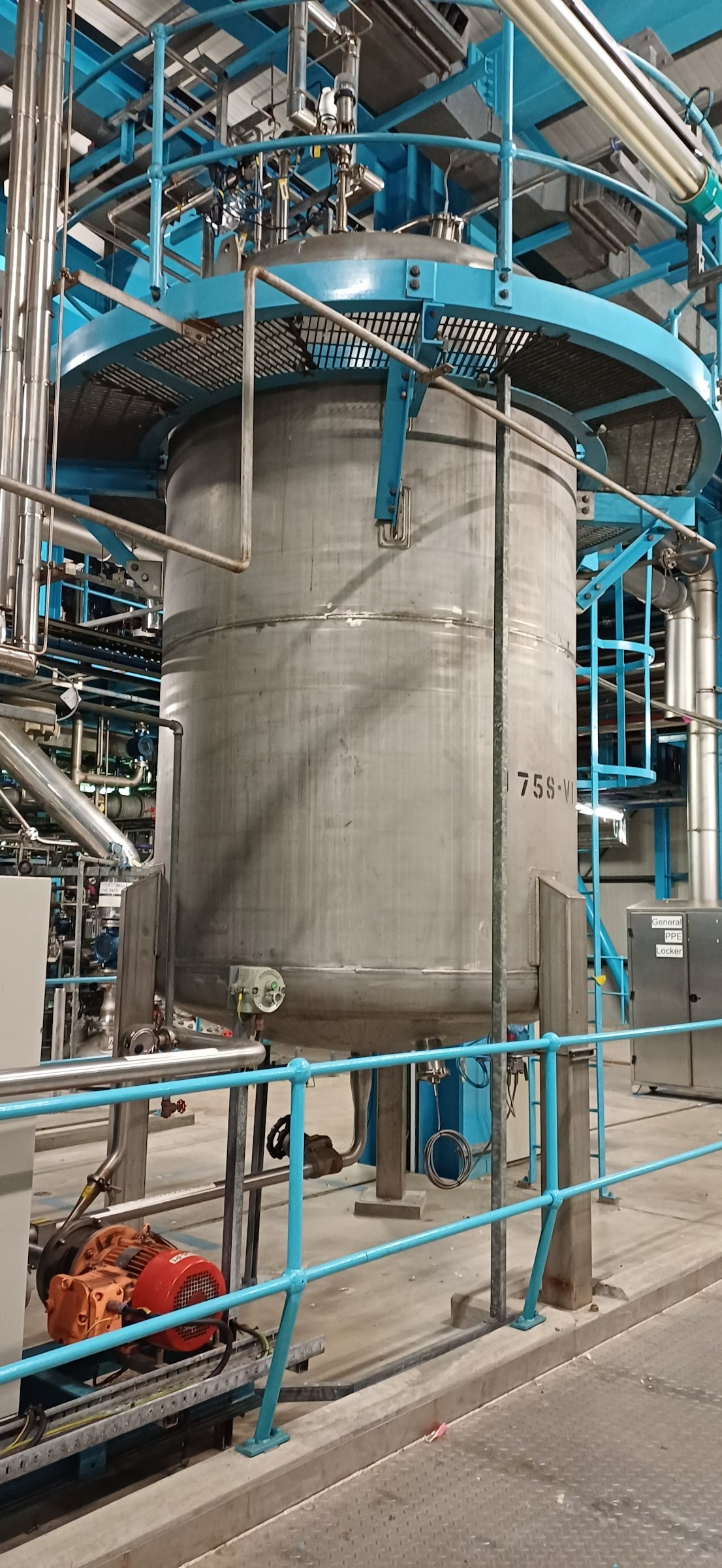 Stainless Steel 316L H.Pontifex & Sons Ltd. Tank - IPP# 242762