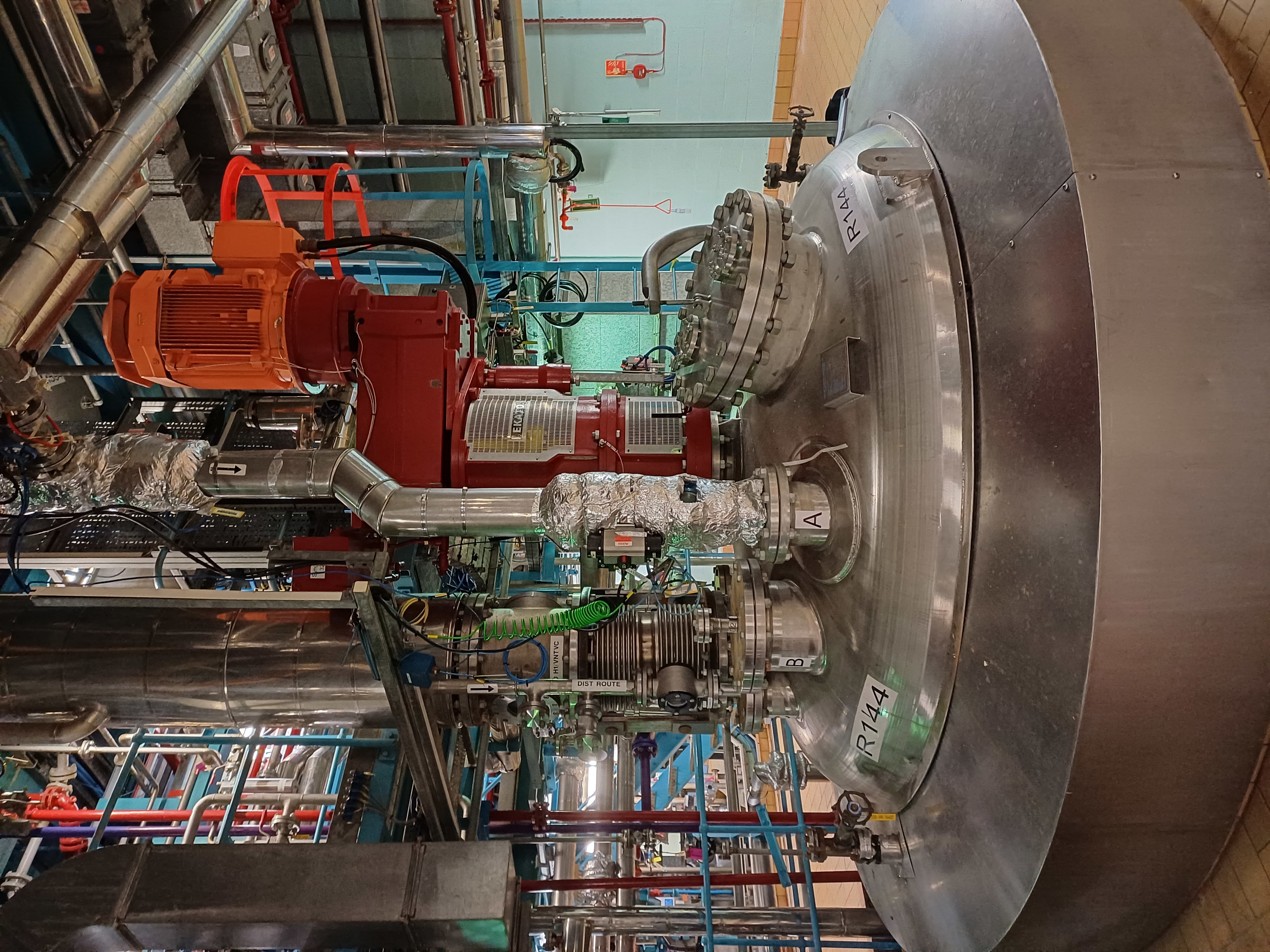 Stainless Steel 316 Sinclair Stainless Fabrications Ltd Batch-Type Agitated Reactor - IPP# 242713