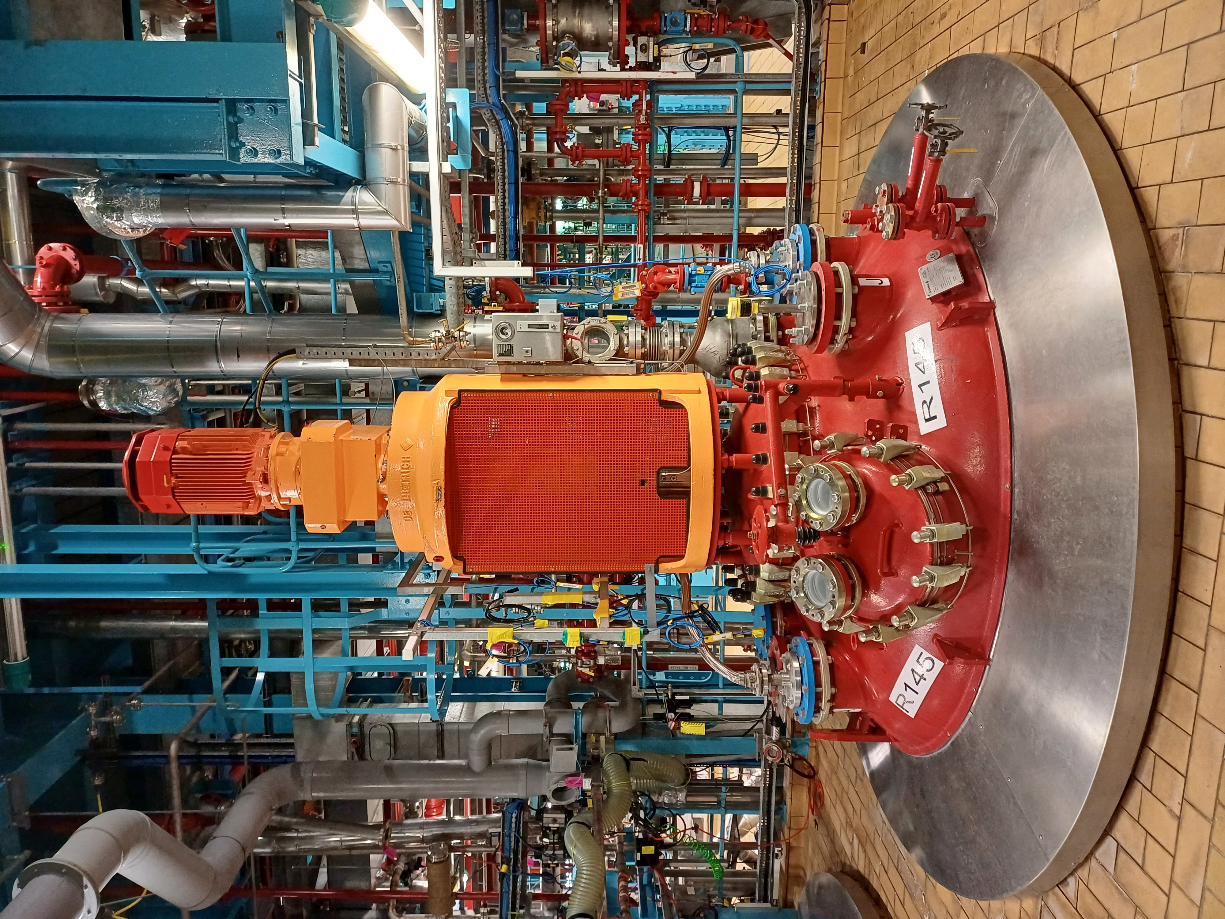 Glasslined DeDietrich CE Batch-Type Agitated Reactor - IPP# 242717