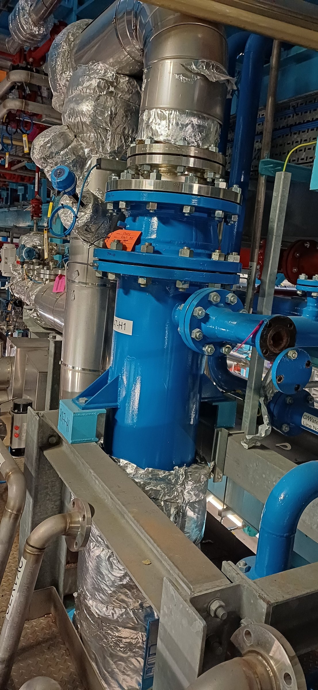 11.4 m² Tantalum Shell & Tube Heat Exchanger – ASME Vertical Design - IPP# 242723