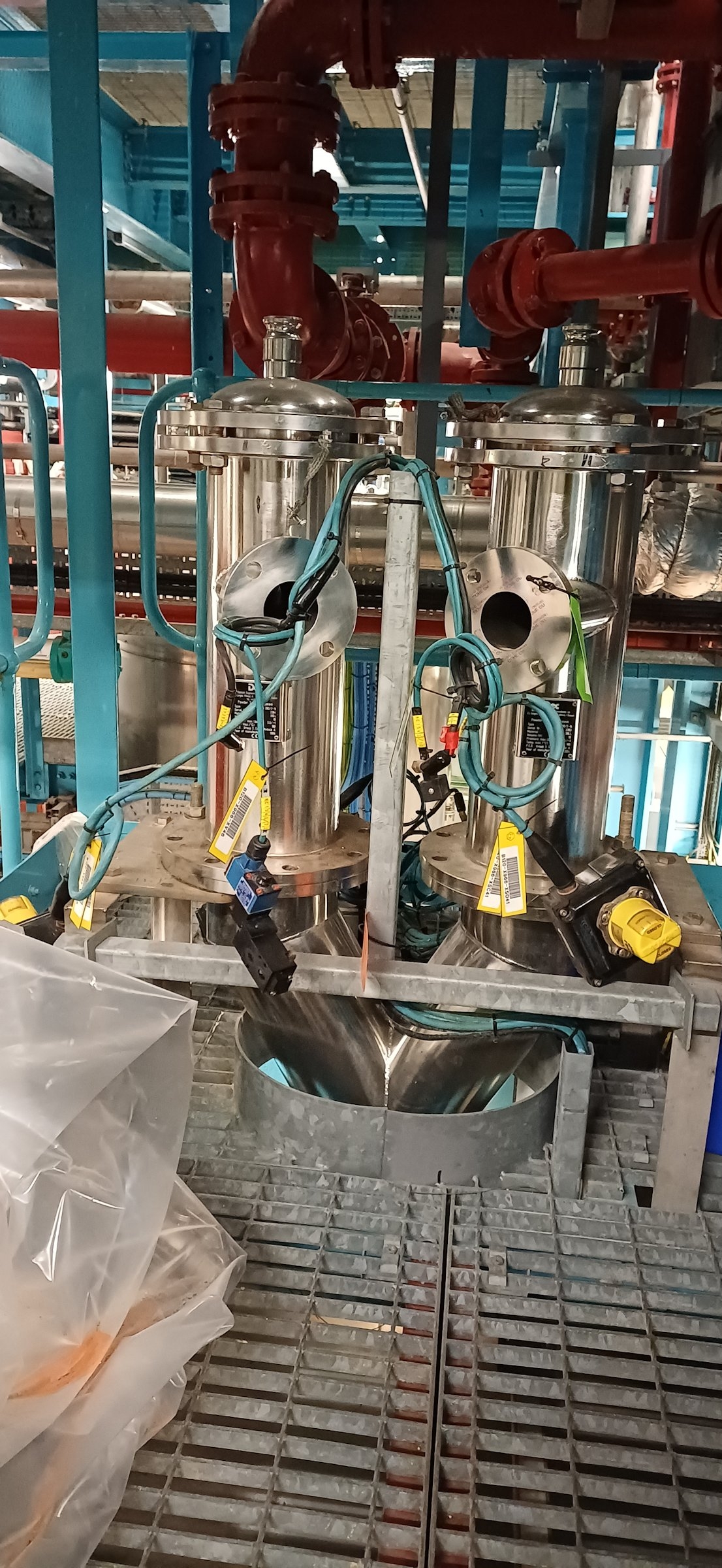 Stainless Steel 316L highly polished DEC Twin Powder Transfer system - Pharma - IPP# 242852