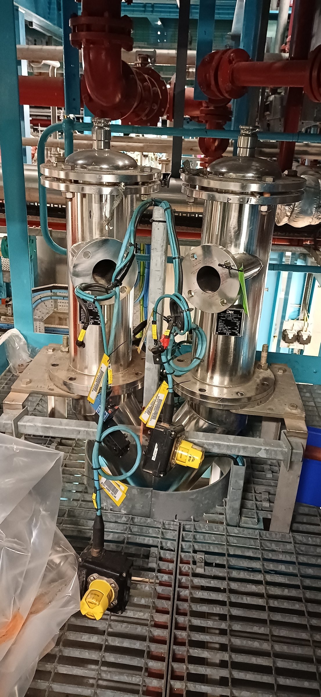 Stainless Steel 316L highly polished DEC Twin Powder Transfer system - Pharma - IPP# 242852