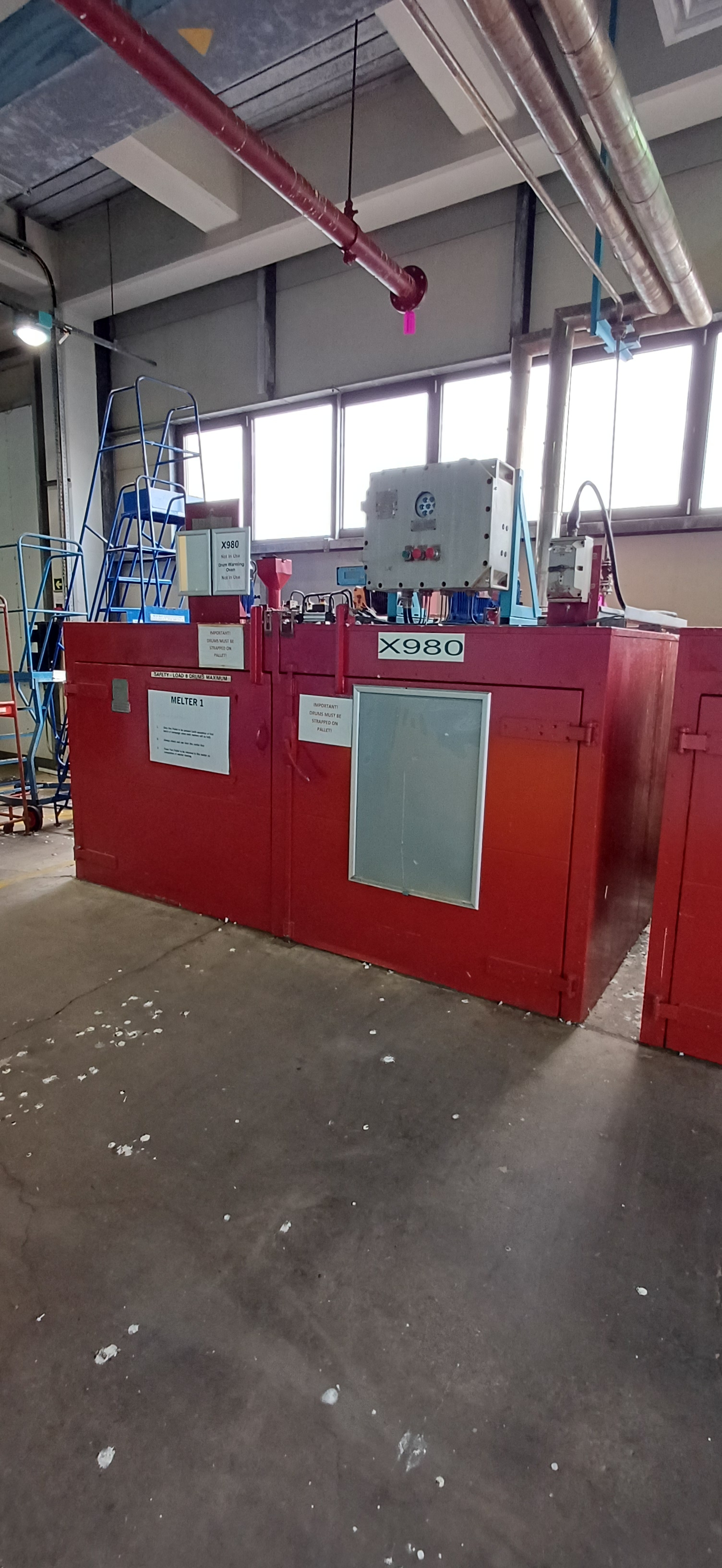 Drum warming oven - IPP# 242857