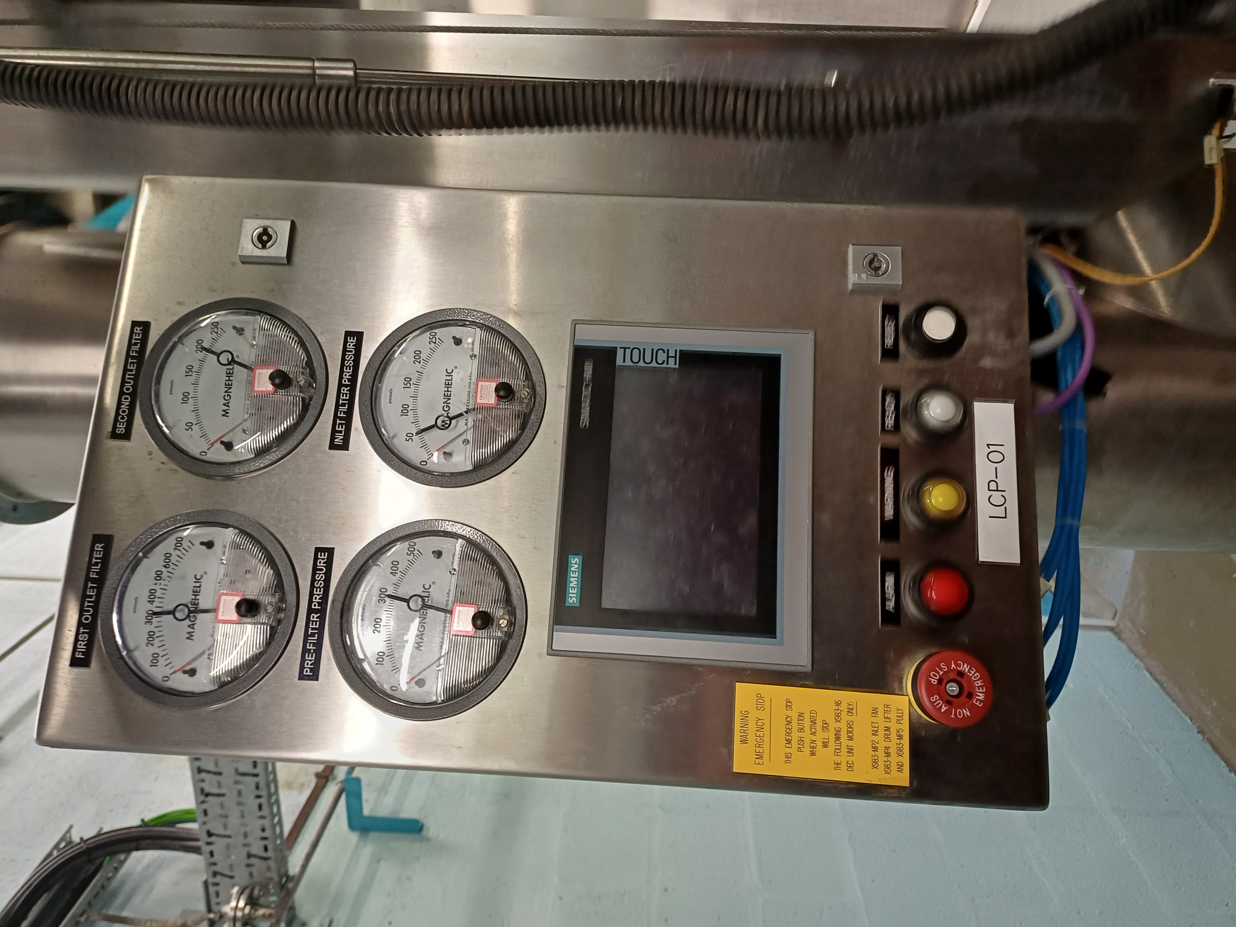 Stainless Steel 316L DEC ISOCHARGE Pharmaceutical Drum Discharge Isolator Unit - IPP# 242858