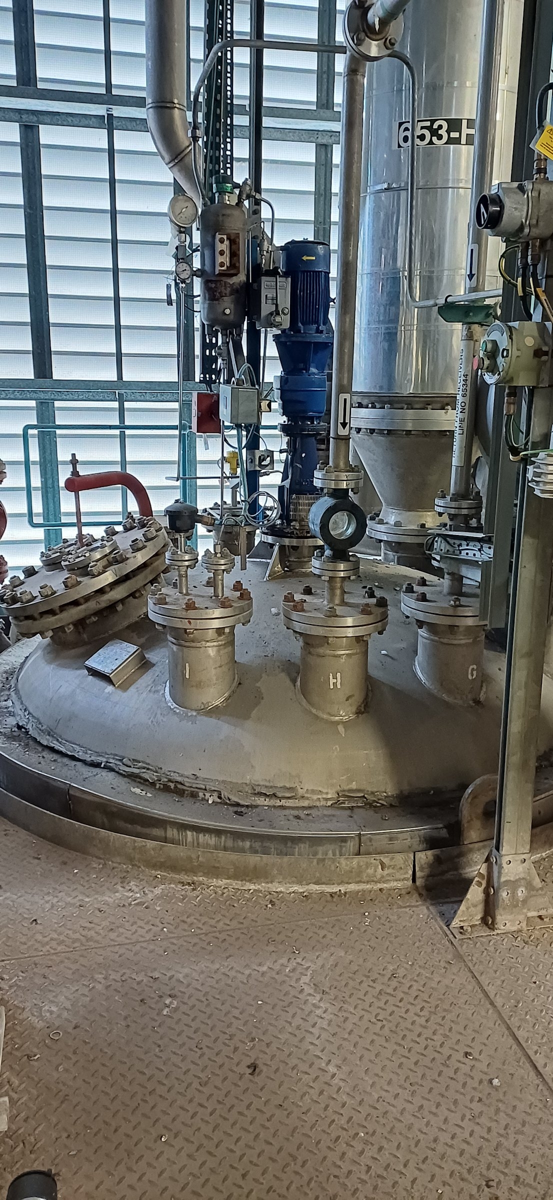 Stainless Steel 316 James Bendall & Sons Ltd Batch-Type Agitated Reactor - IPP# 242864