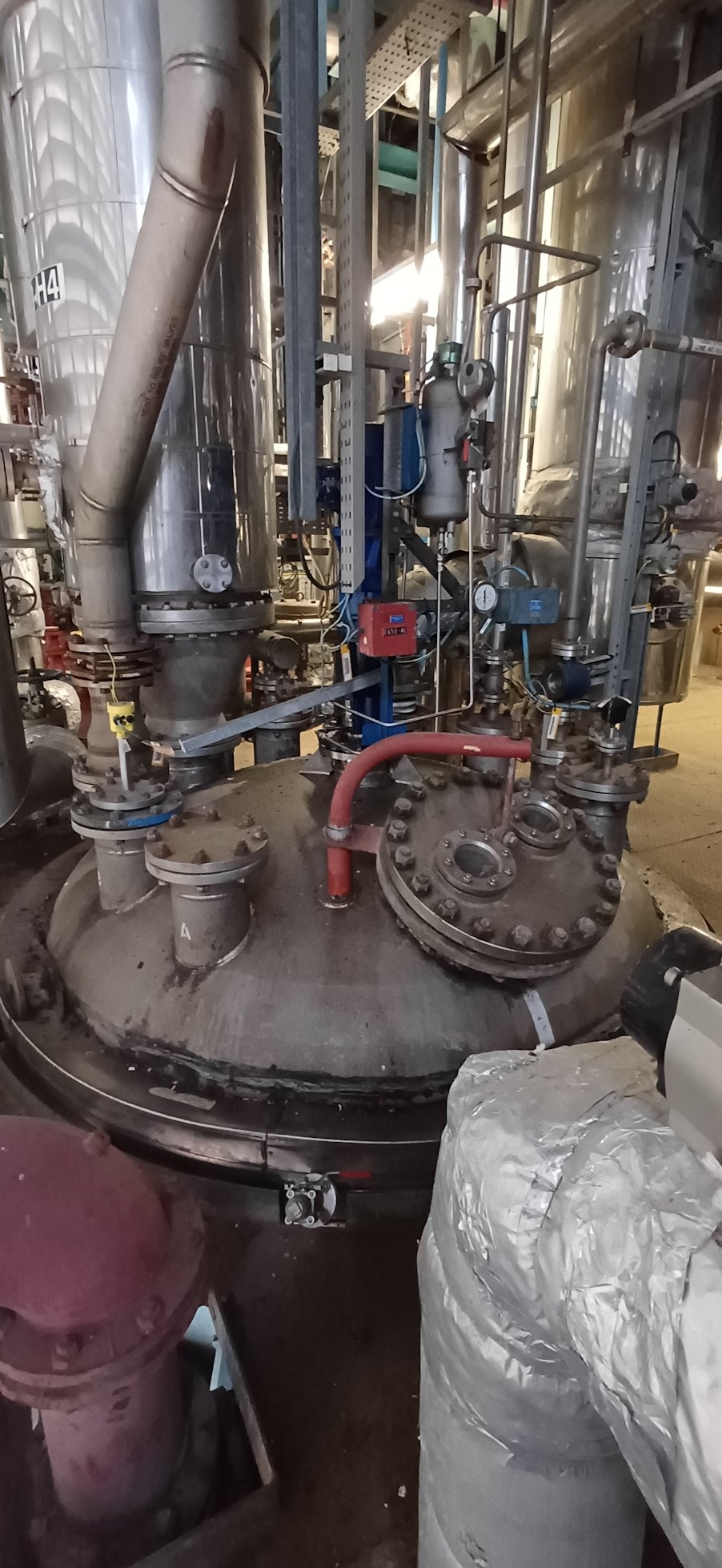 Stainless Steel 316 James Bendall & Sons Ltd Batch-Type Agitated Reactor - IPP# 242864