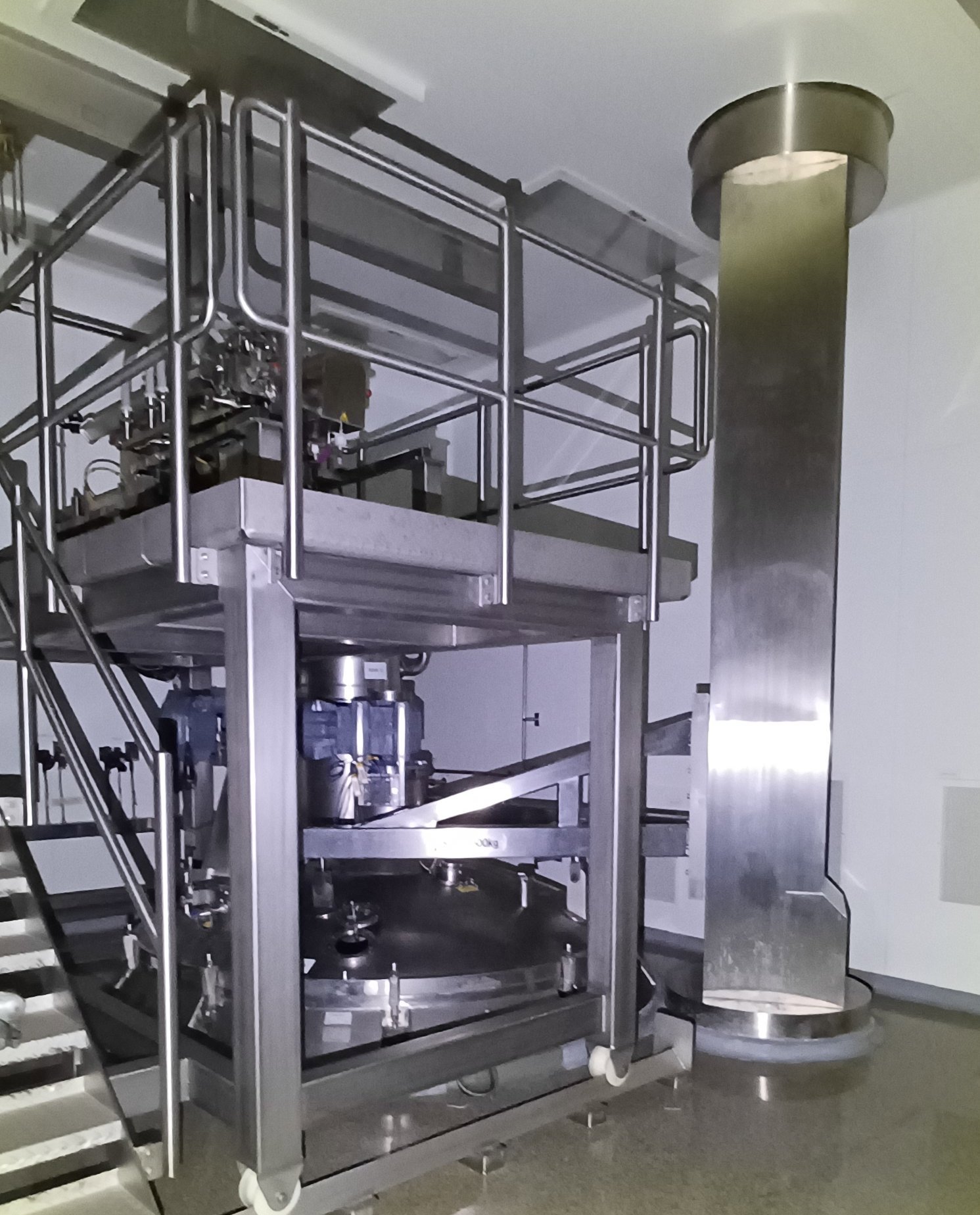 Stainless Steel 316L Kemutec Powder Technologies Ltd VM5500 Mixer-Nauta - IPP# 242802