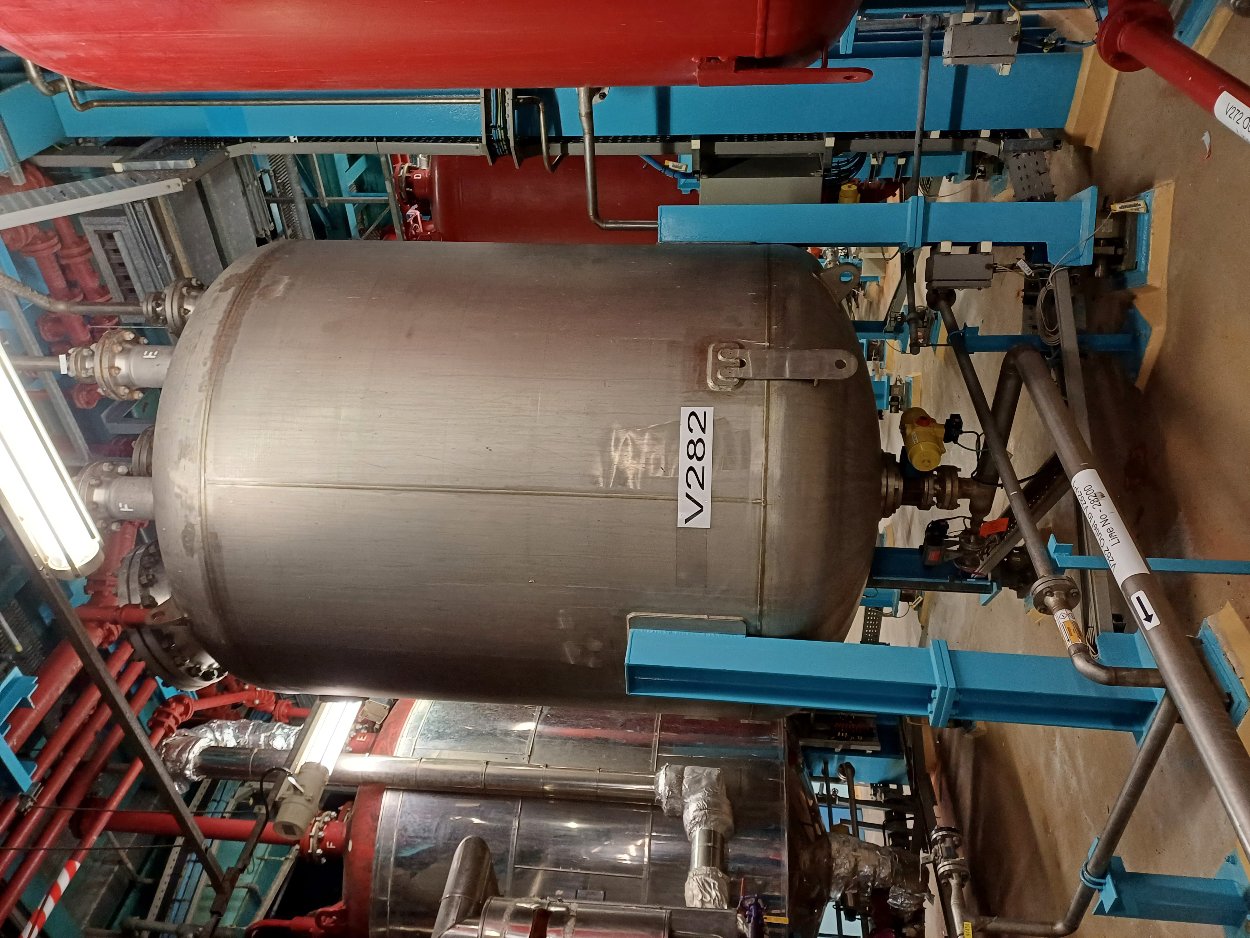 Stainless Steel 316L Isaac Webster & Sons LTD. Tank - IPP# 242827