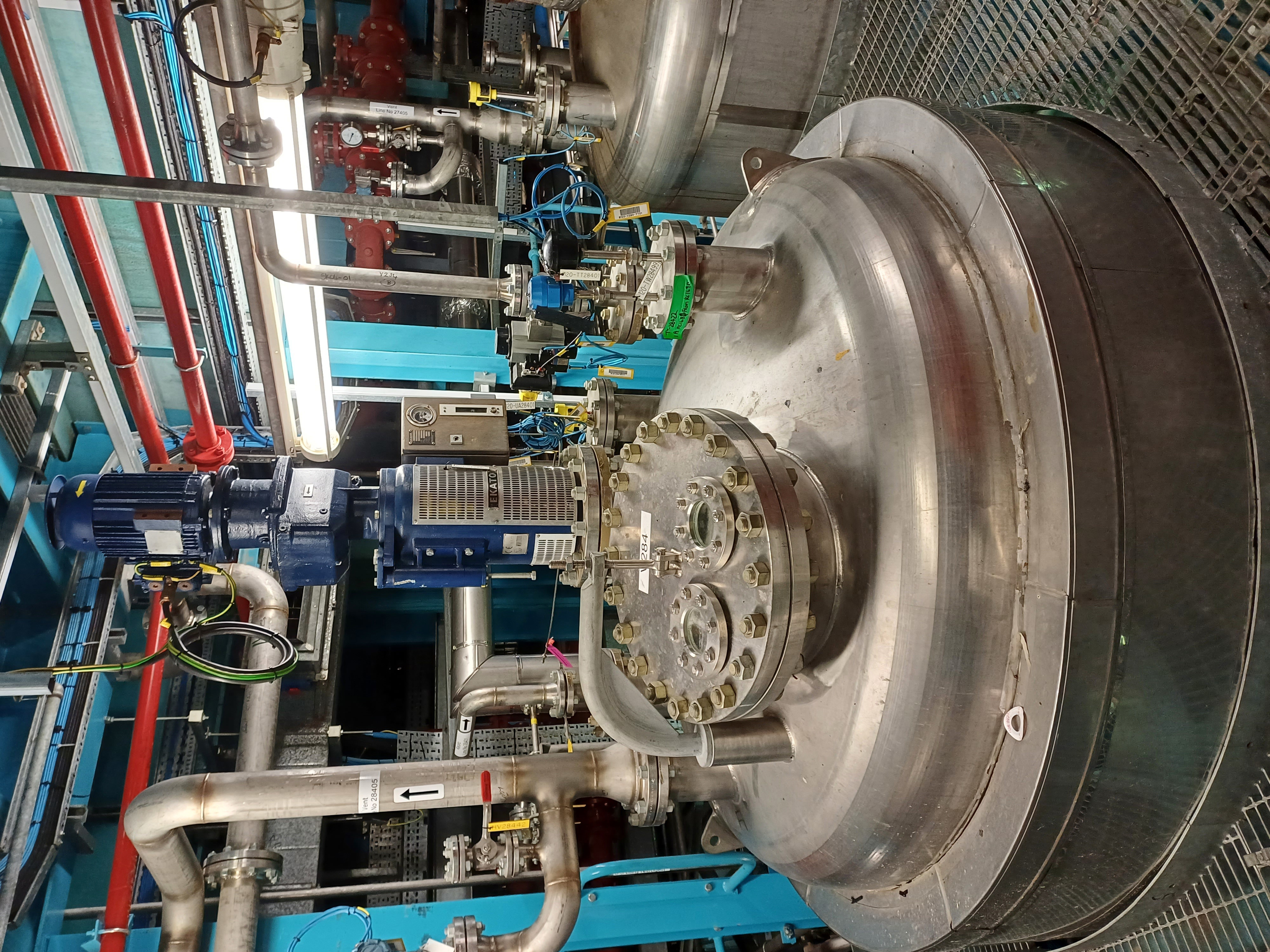 Stainless Steel 316L Sinclair Stainless Fabrications LTD. Batch-Type Agitated Reactor - IPP# 242828