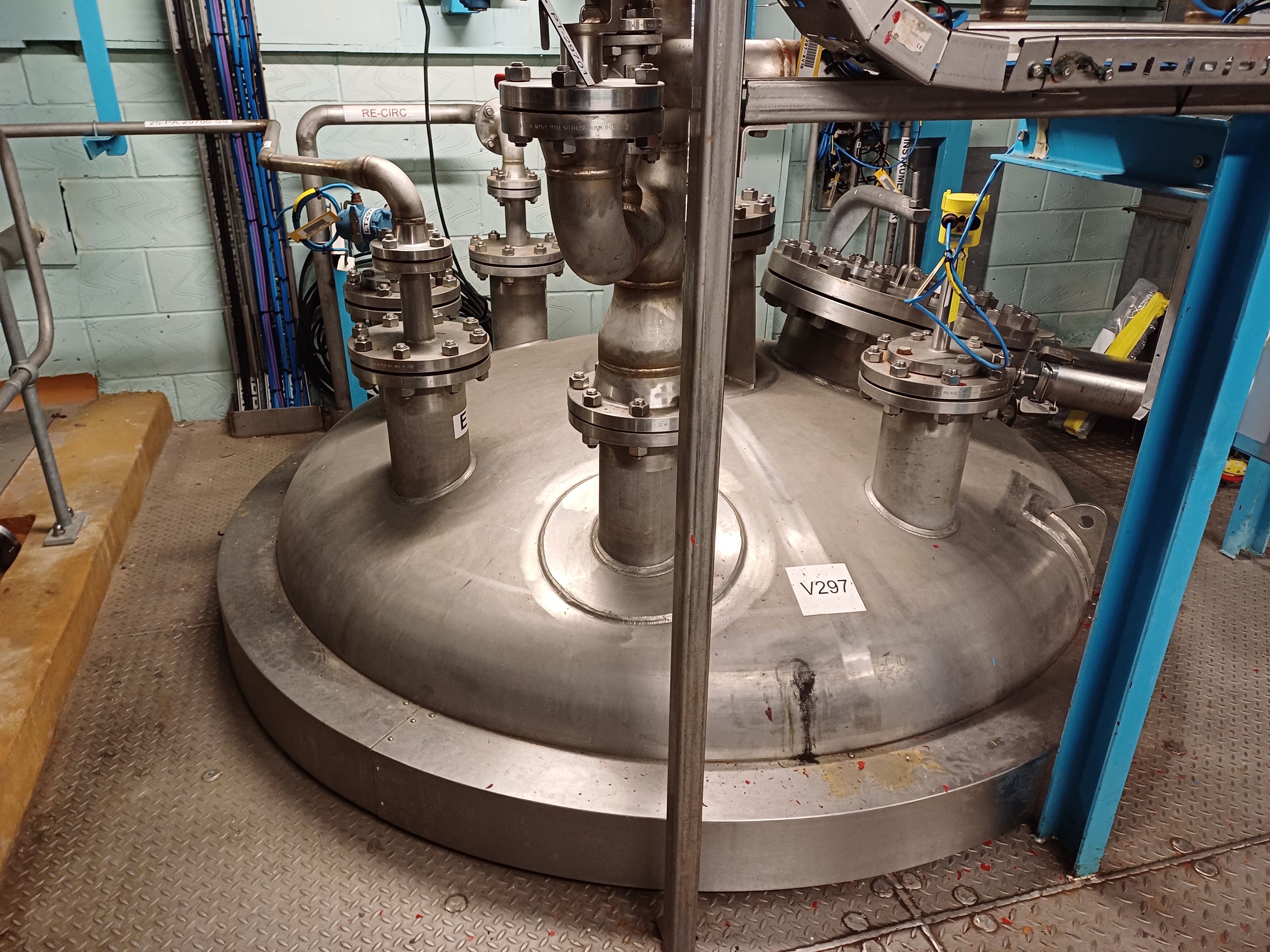 Stainless Steel 316L Polished Sinclair Stainless Fabrications LTD. Tank - IPP# 242836